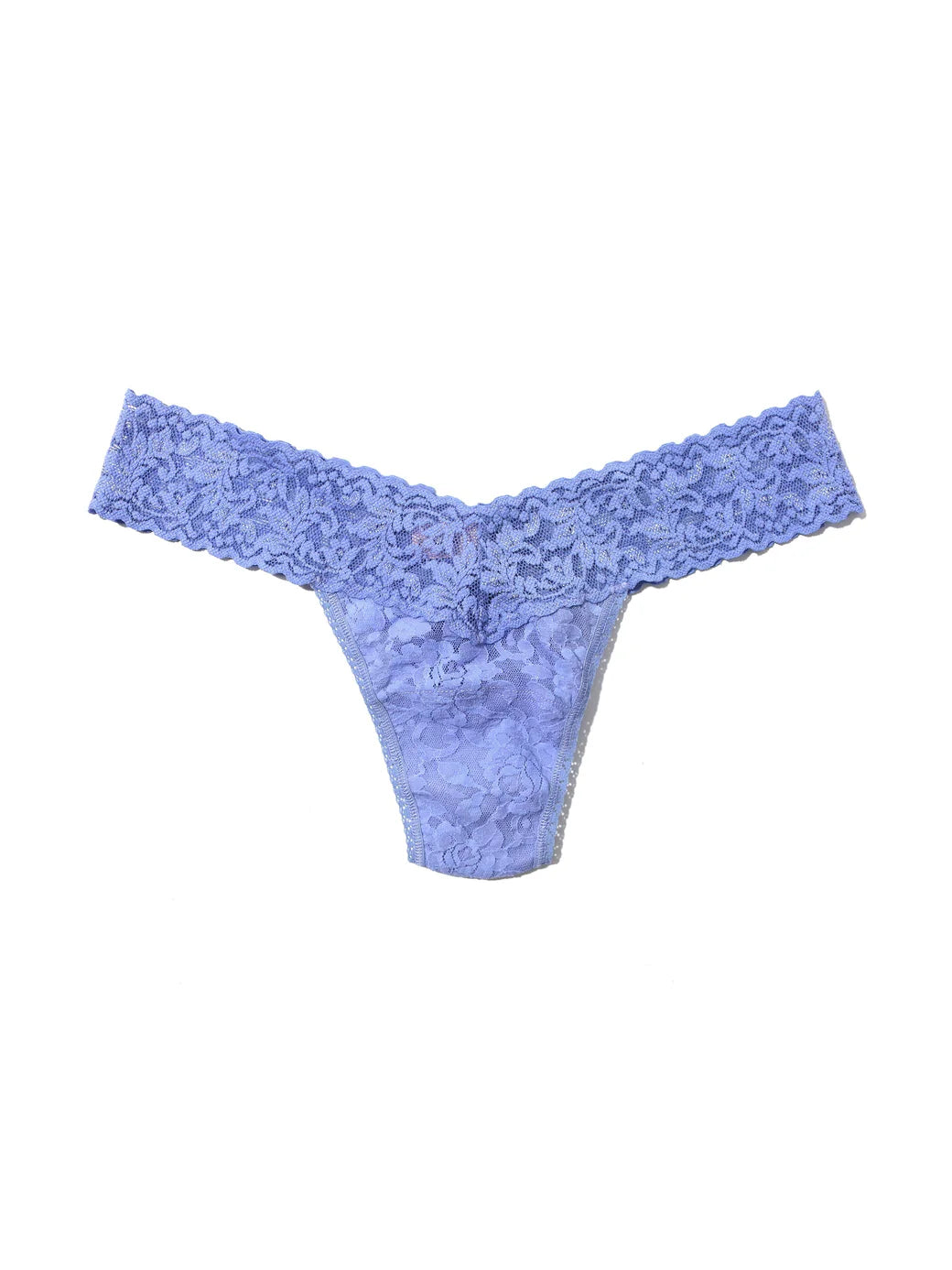 SIGNATURE LOW RISE LACE THONG (VARIOUS COLOURS)