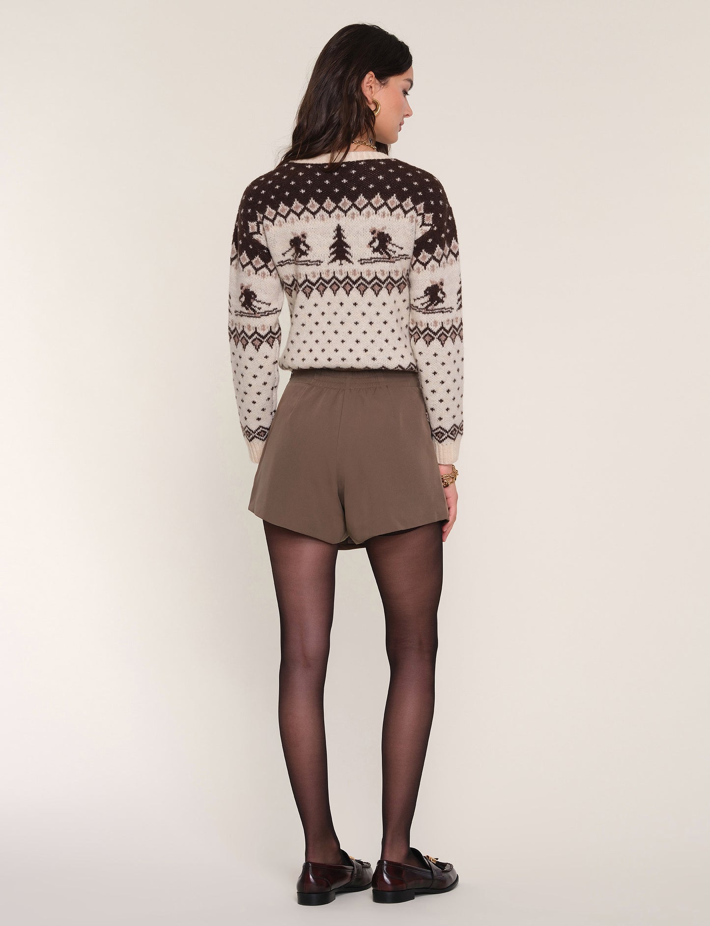 ISSA SKORT - MINK