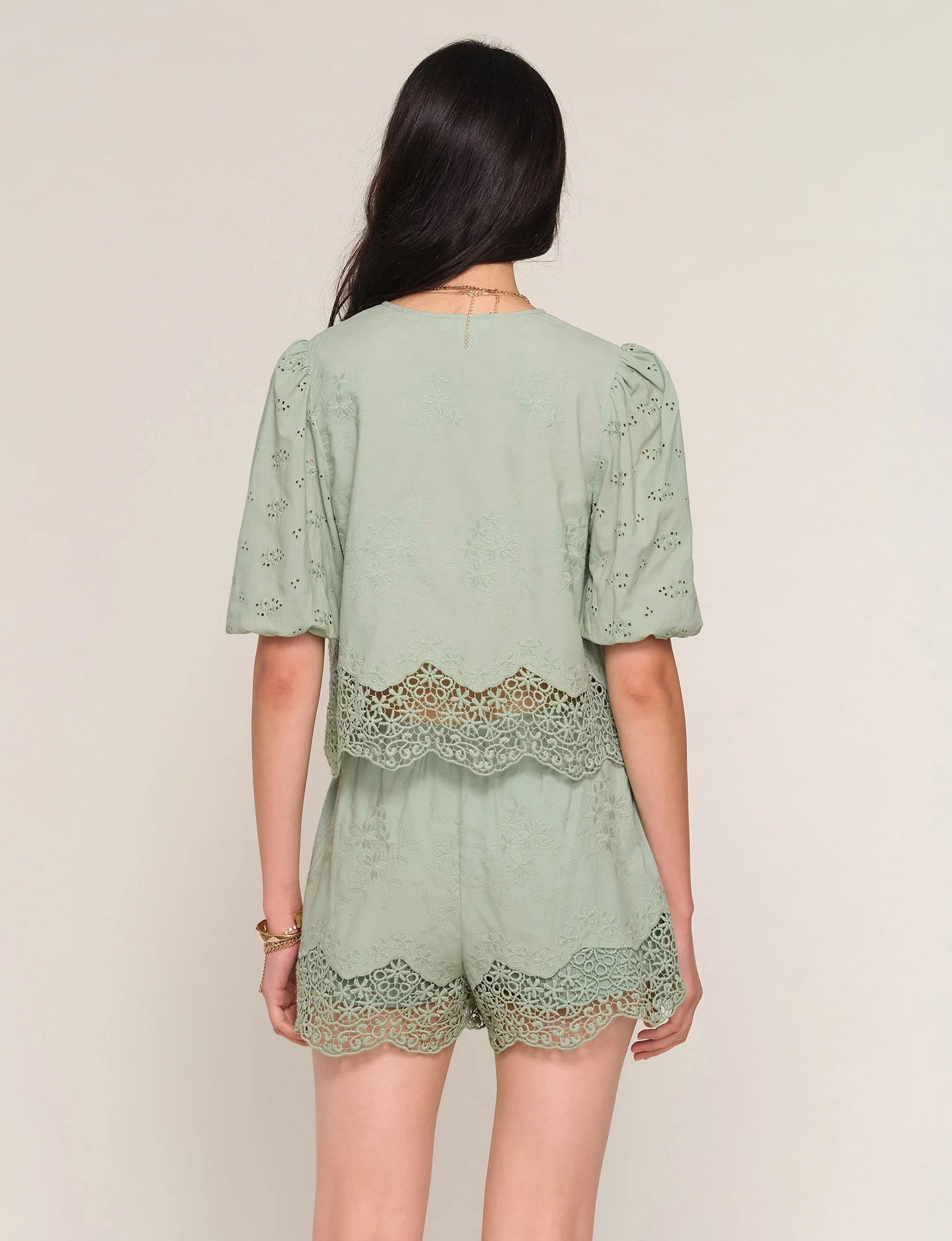 JANNA TWO PIECE SET - SAGE