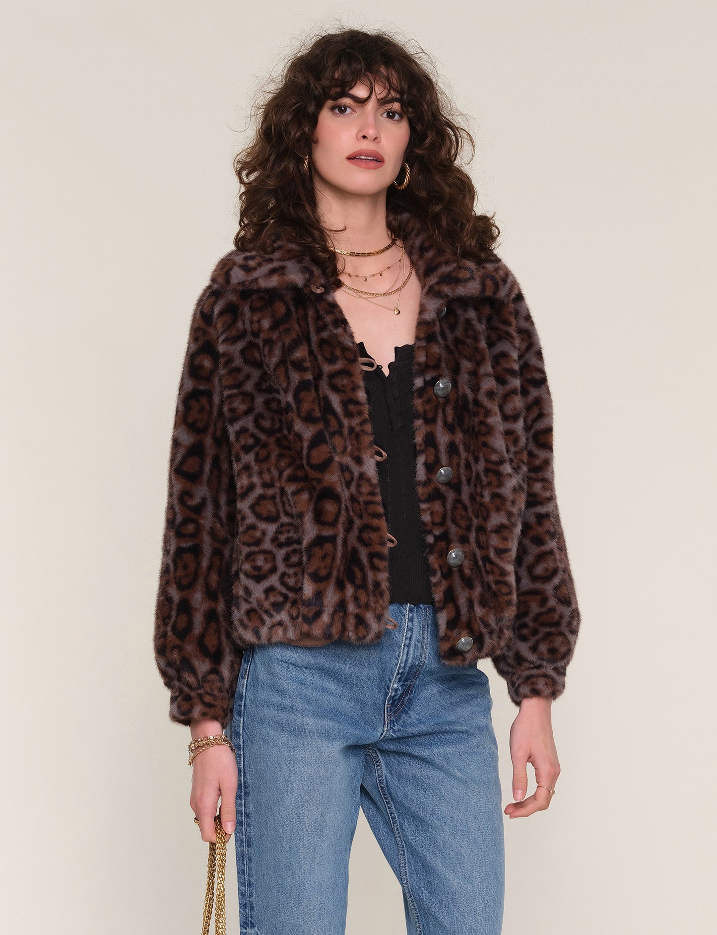 EMET JACKET - LEOPARD