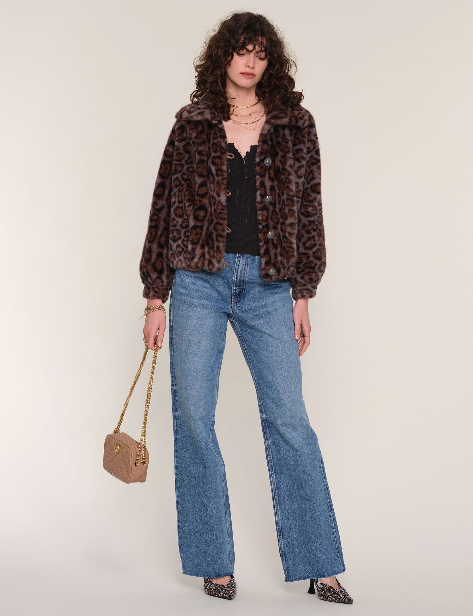 EMET JACKET - LEOPARD