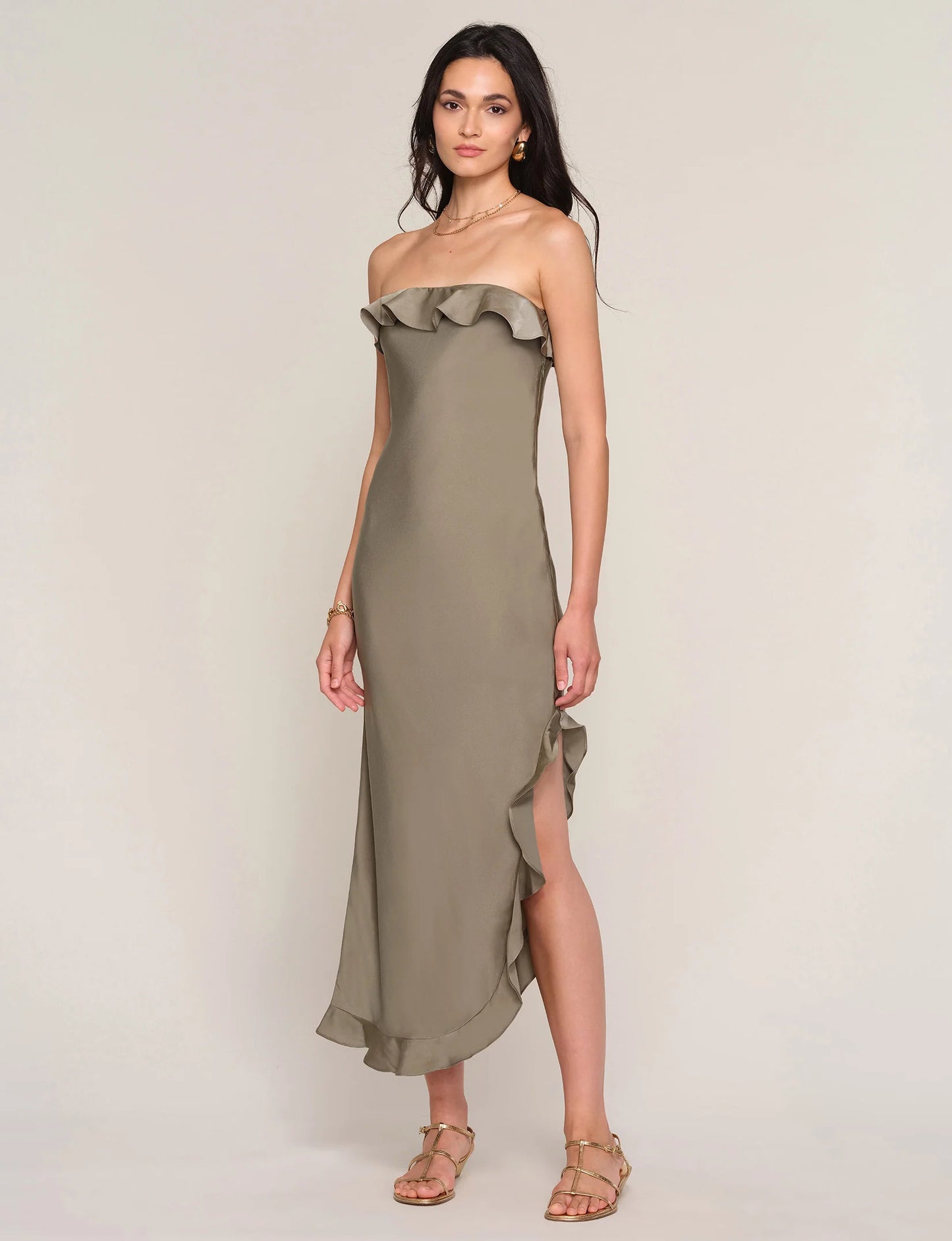 KYLAH DRESS - SAGE