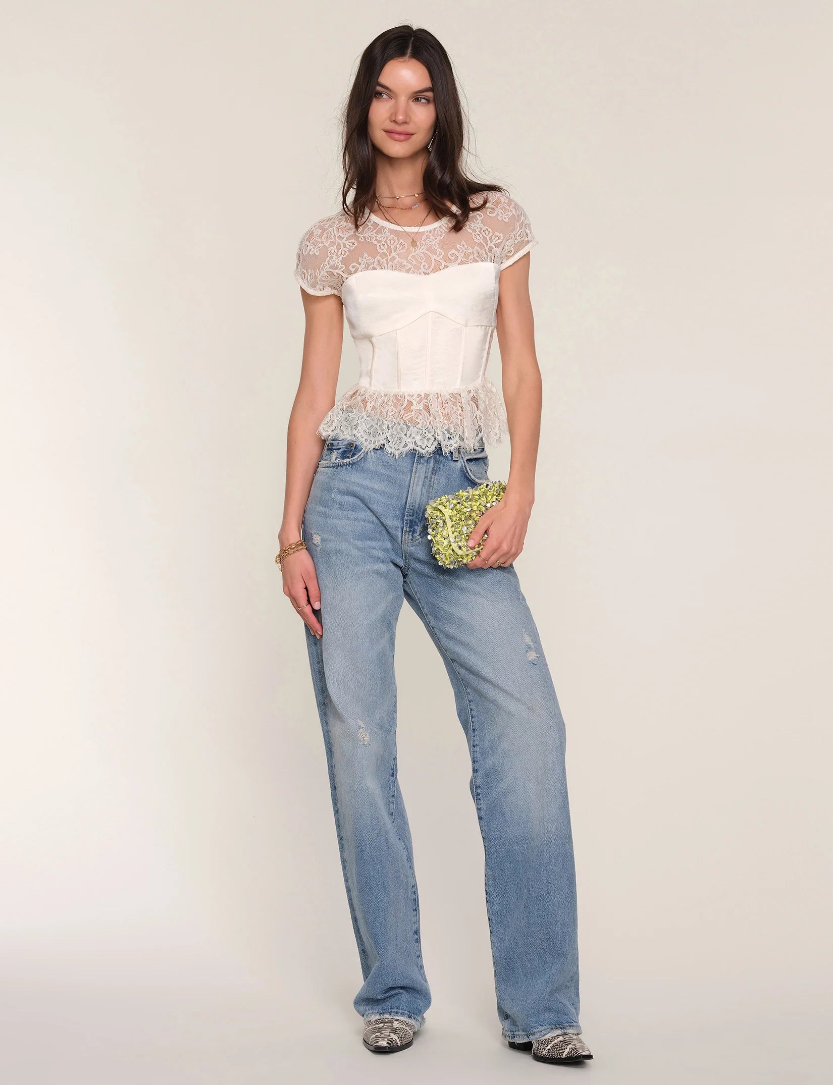 SELKIE TOP - IVORY