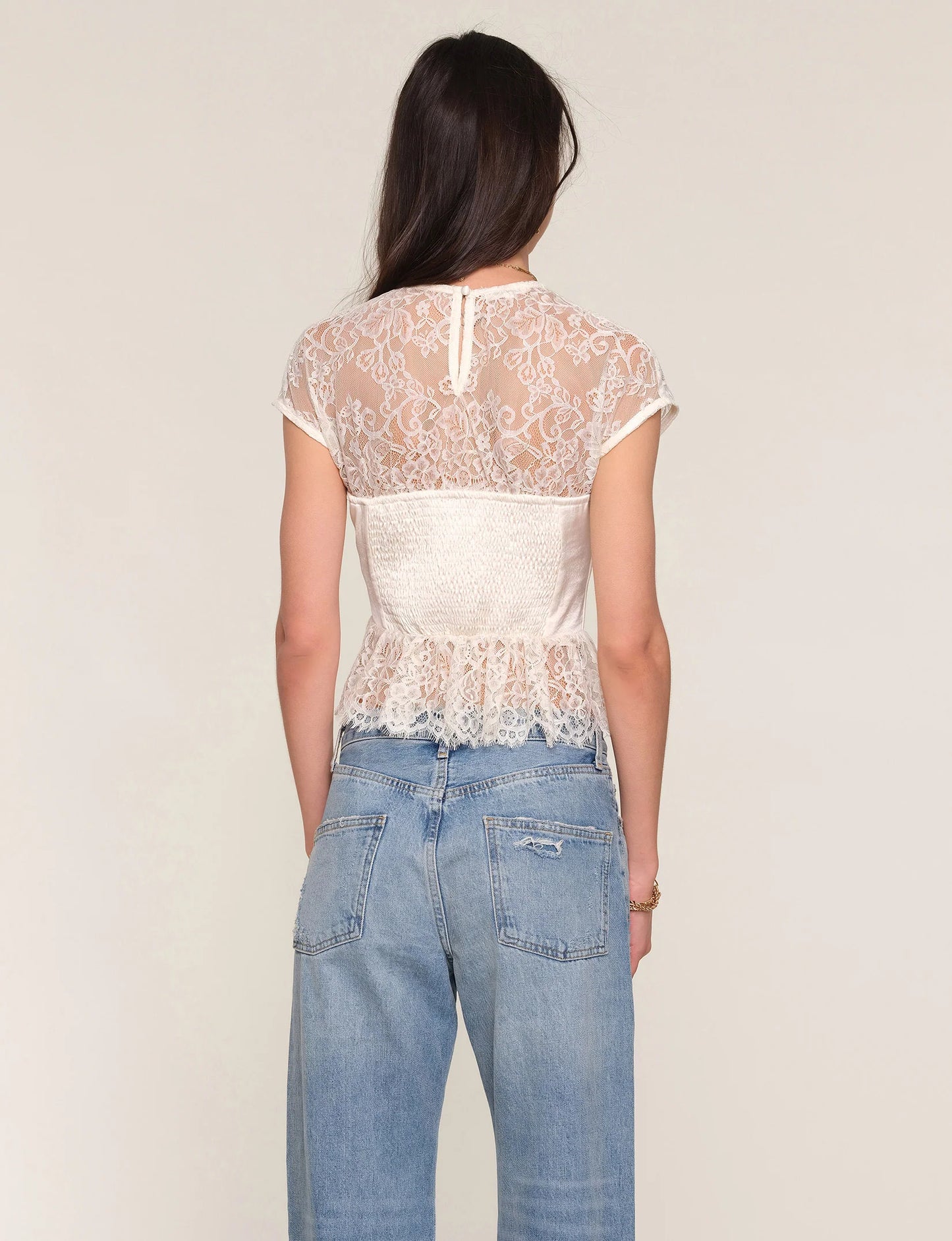 SELKIE TOP - IVORY