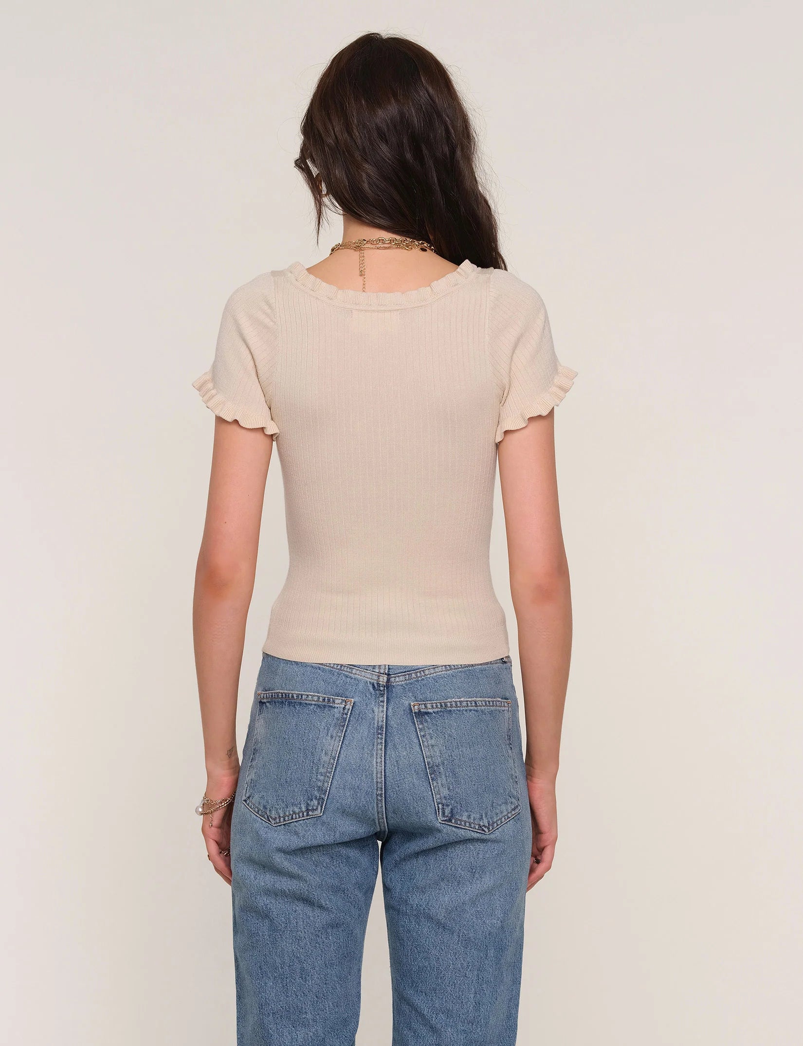 SATHIA TOP - OYSTER