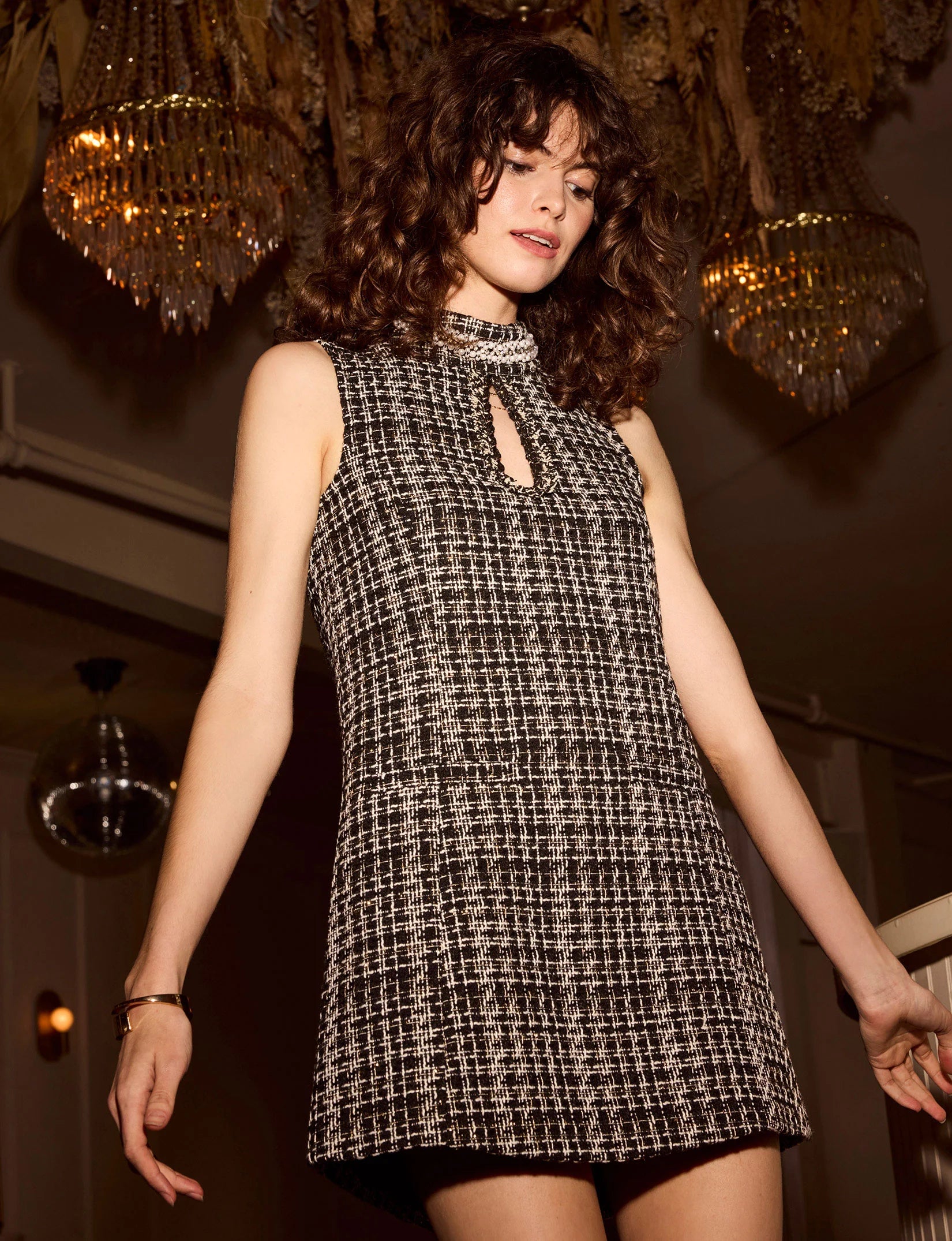 DRAKE TWEED DRESS