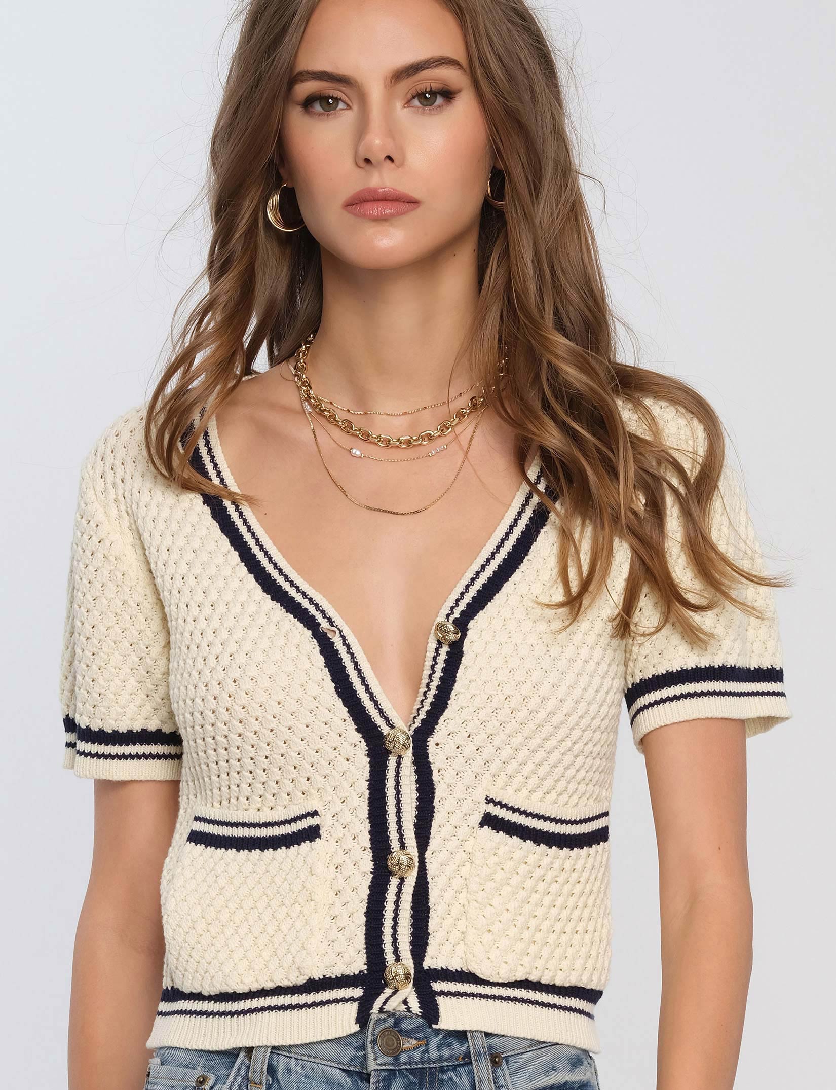 SALINAS CARDI - IVORY