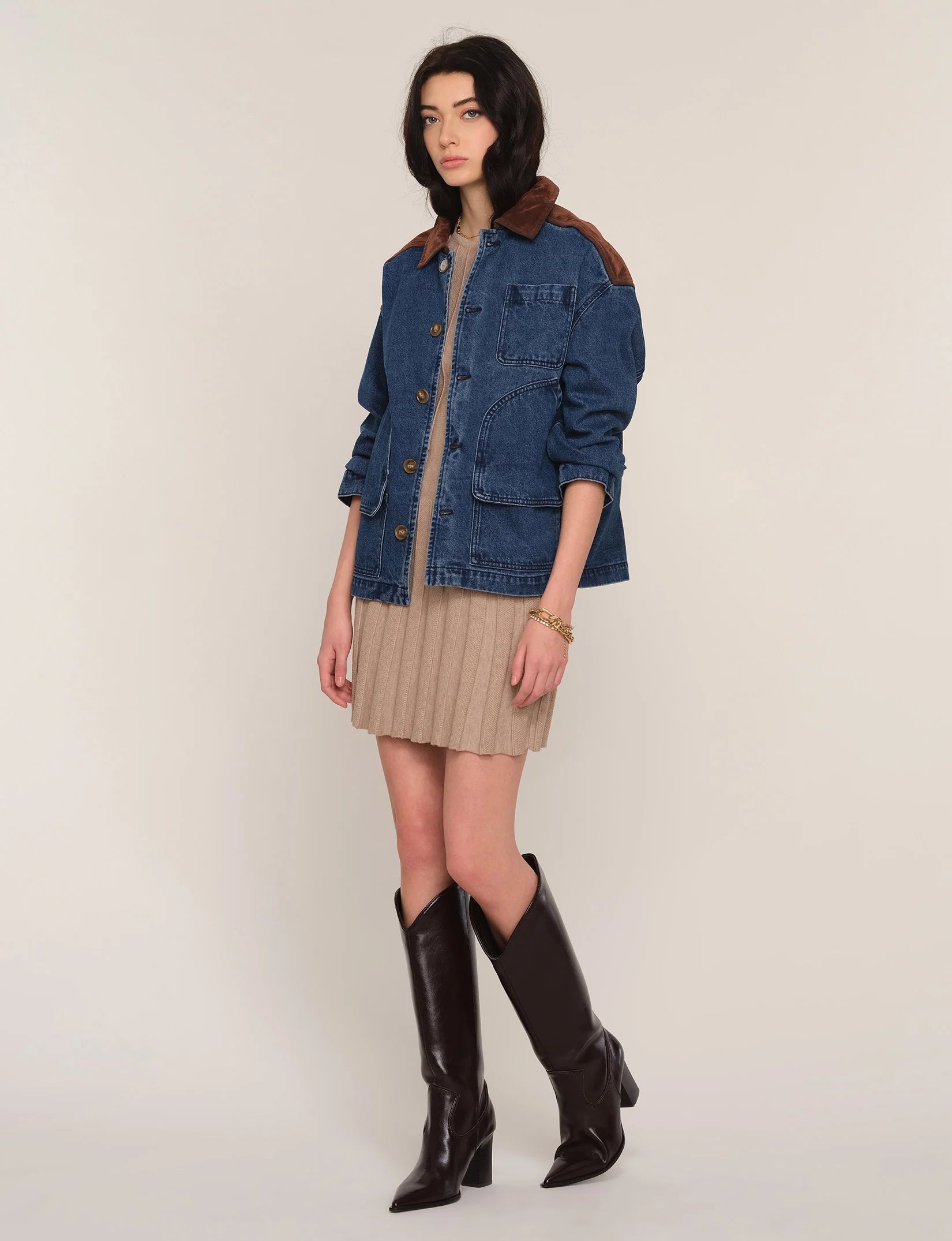 MIRABEL JACKET - OCEAN