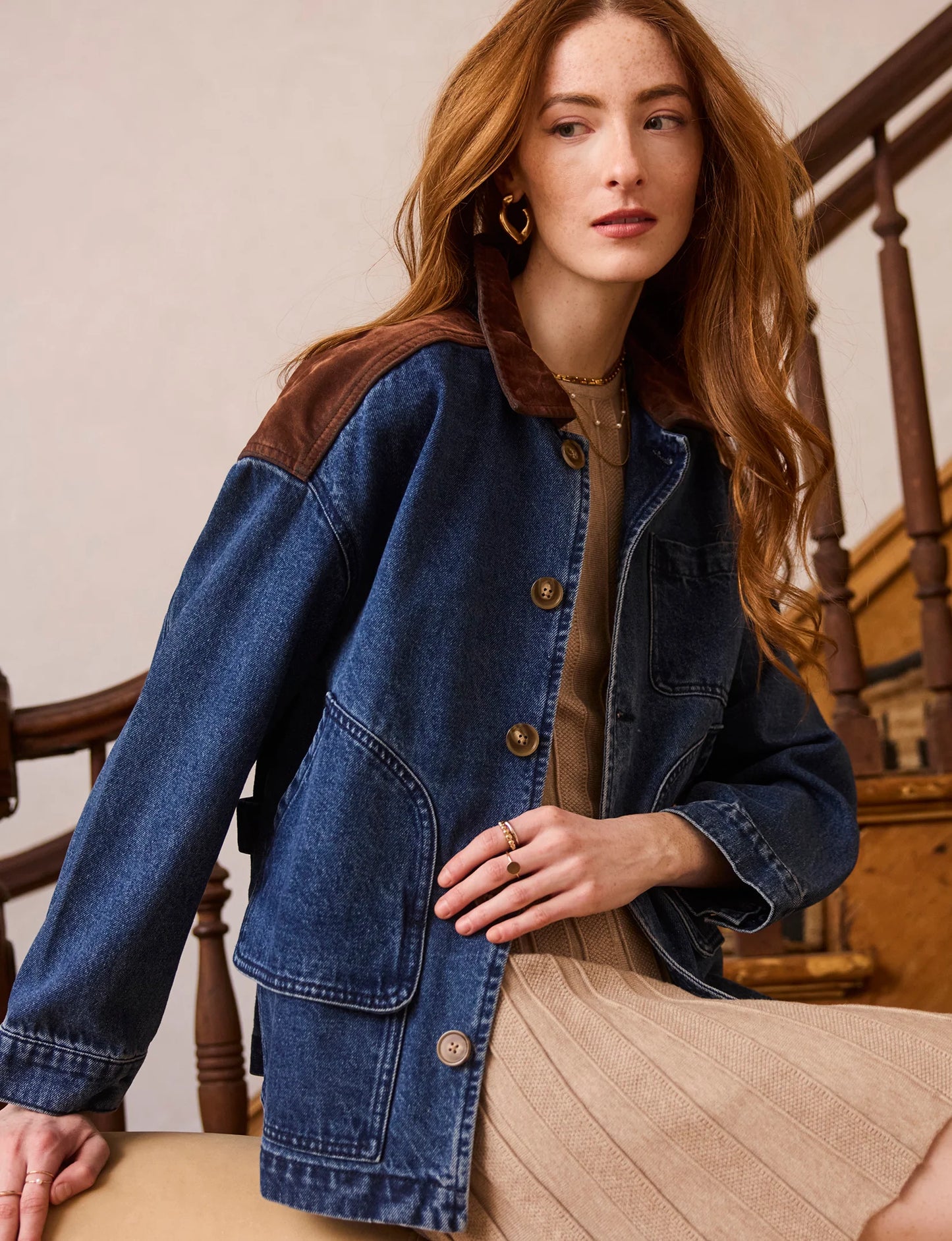 MIRABEL JACKET - OCEAN