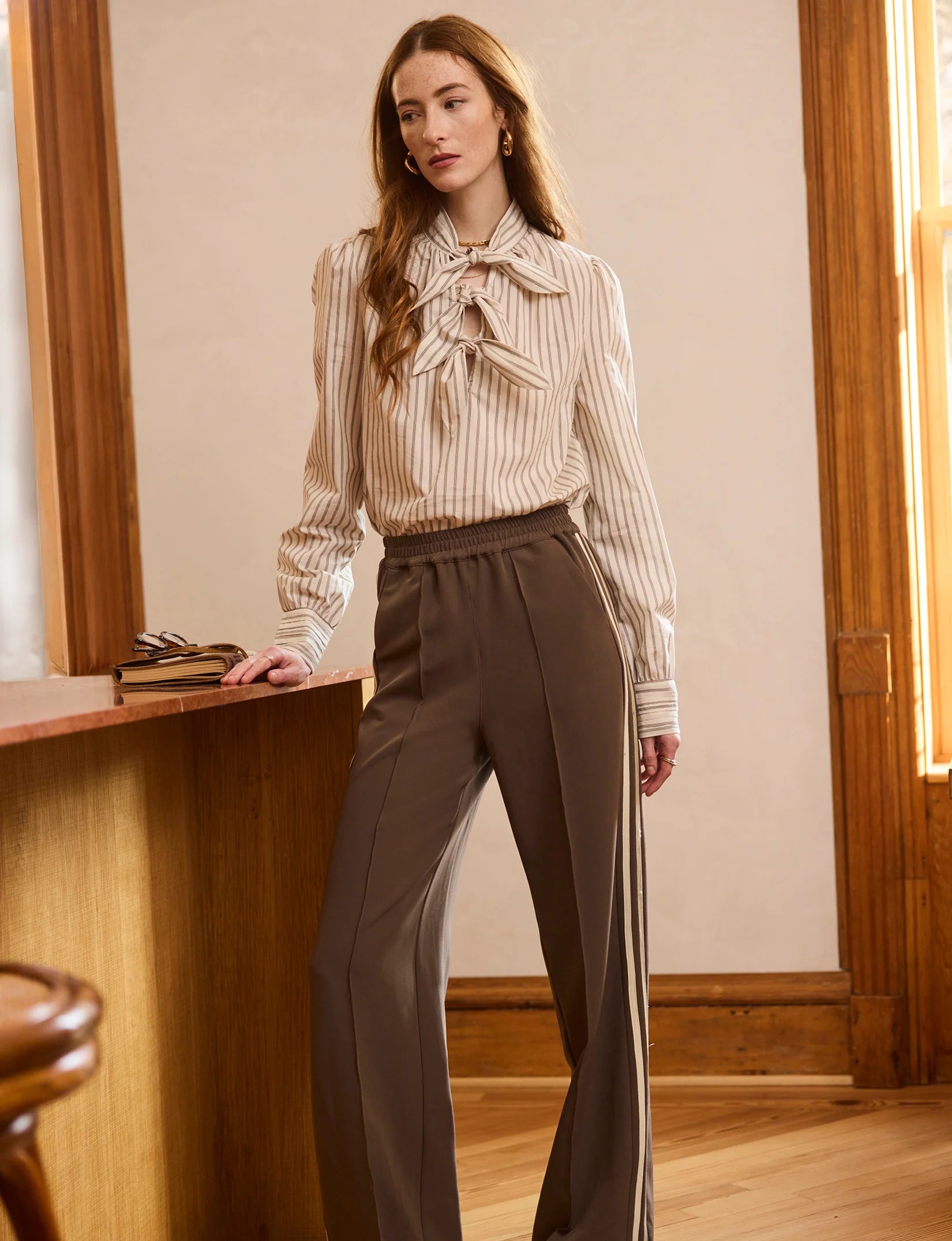 BRYSON PANT - TAUPE
