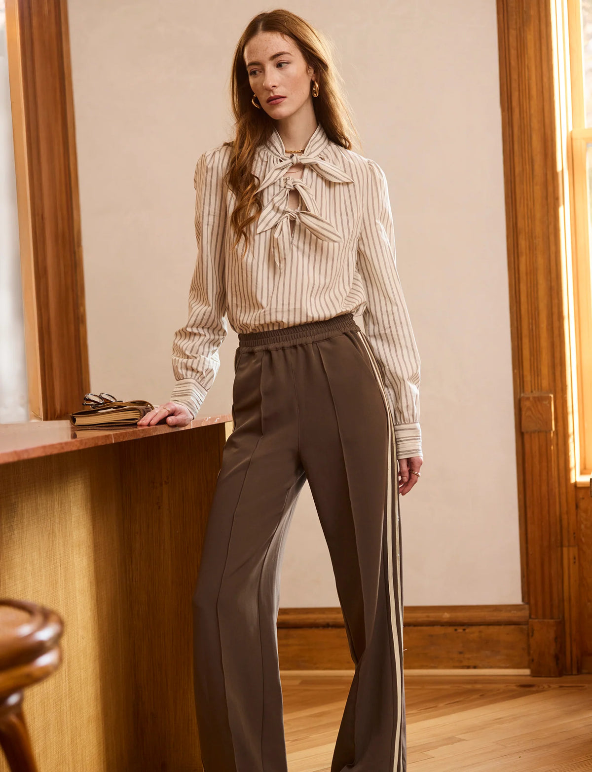 BRYSON PANT - TAUPE