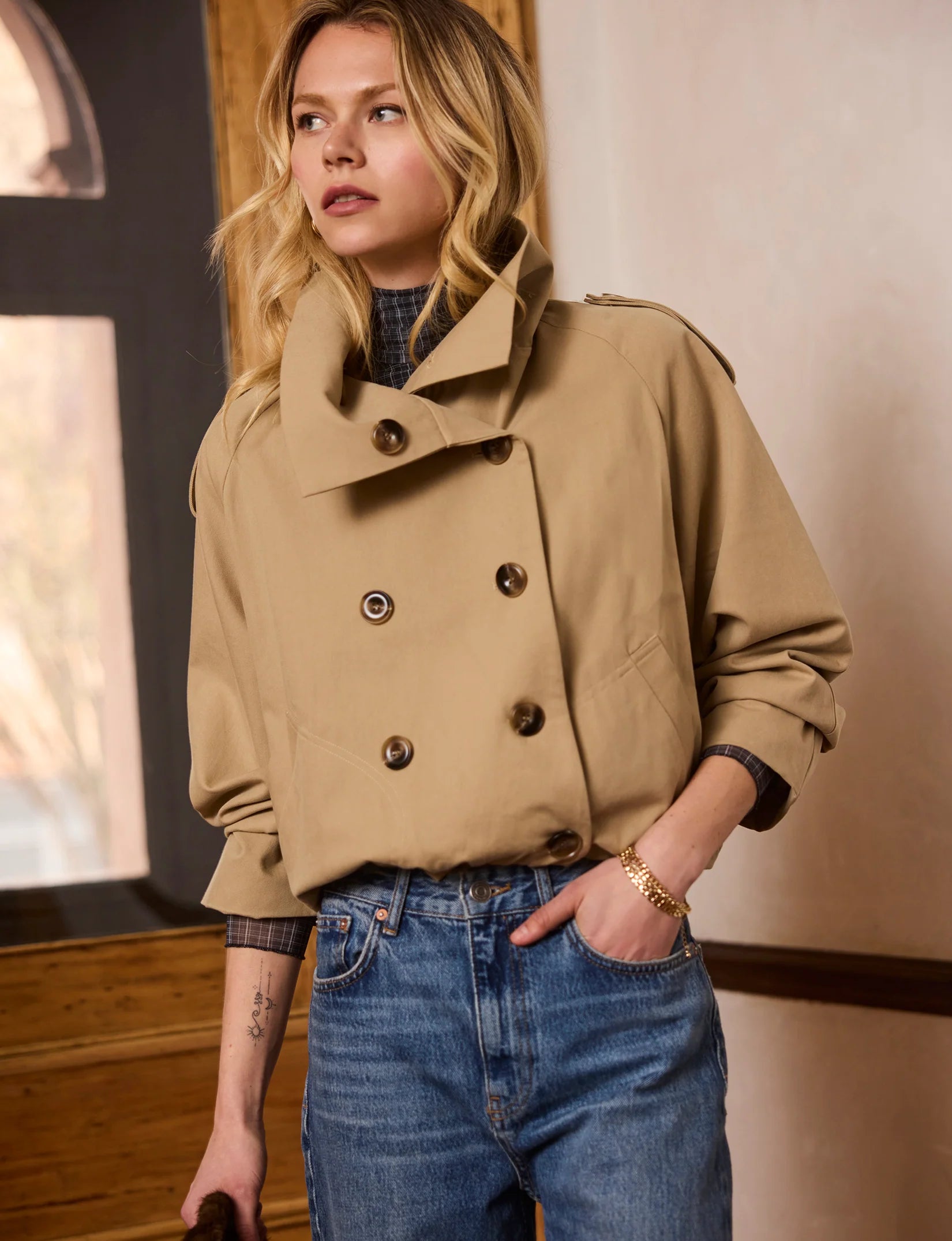 ADDISON TRENCH - CHINO