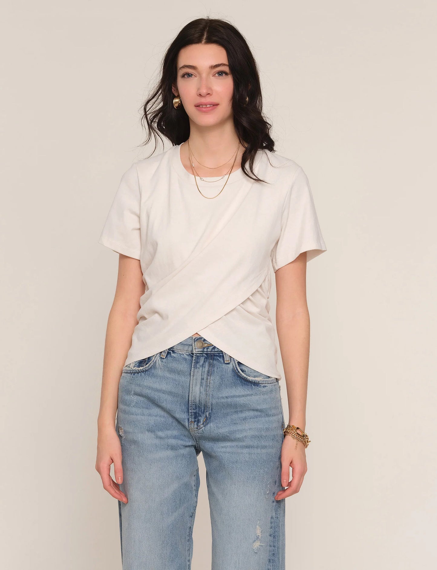 MALENA TOP - BONE