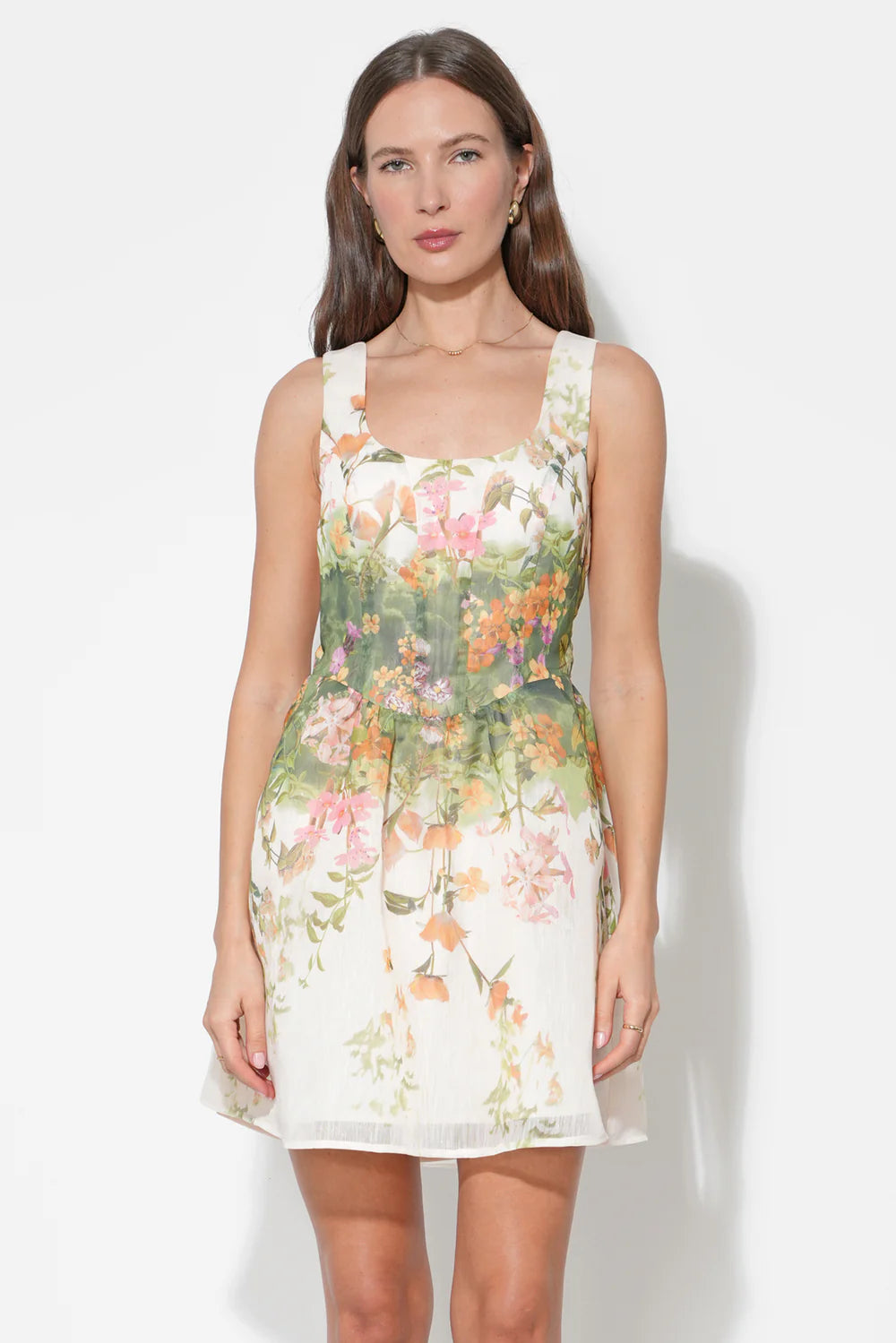 ISLA FIT & FLARE MINI DRESS