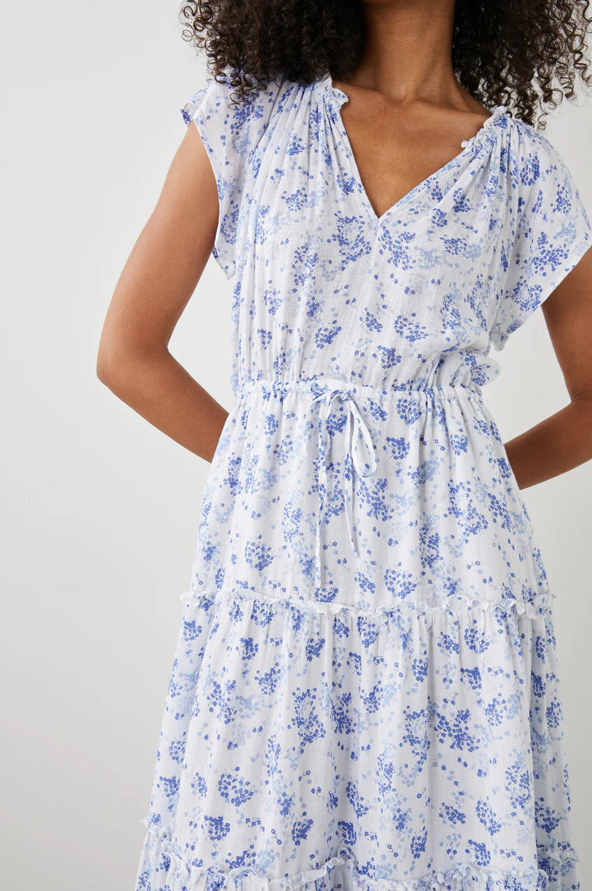 JUNI DRESS - BLUE BLOSSOMS