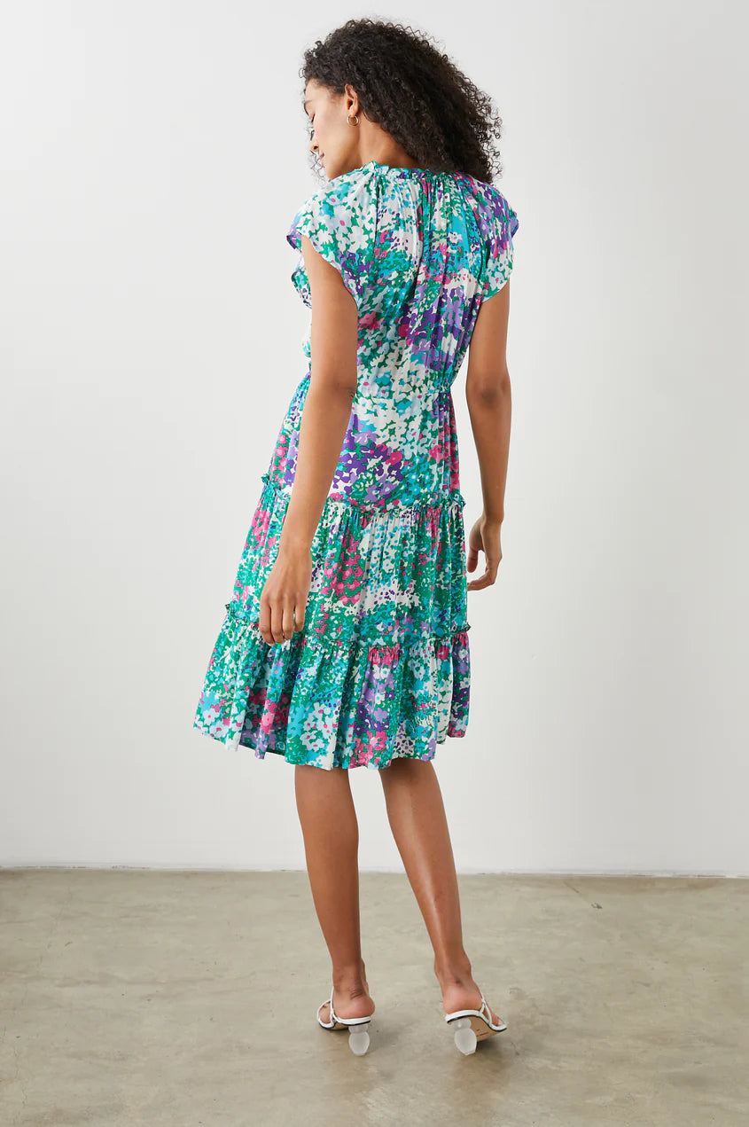 JUNI DRESS - GARDENIA FLORAL (ONLINE ONLY)