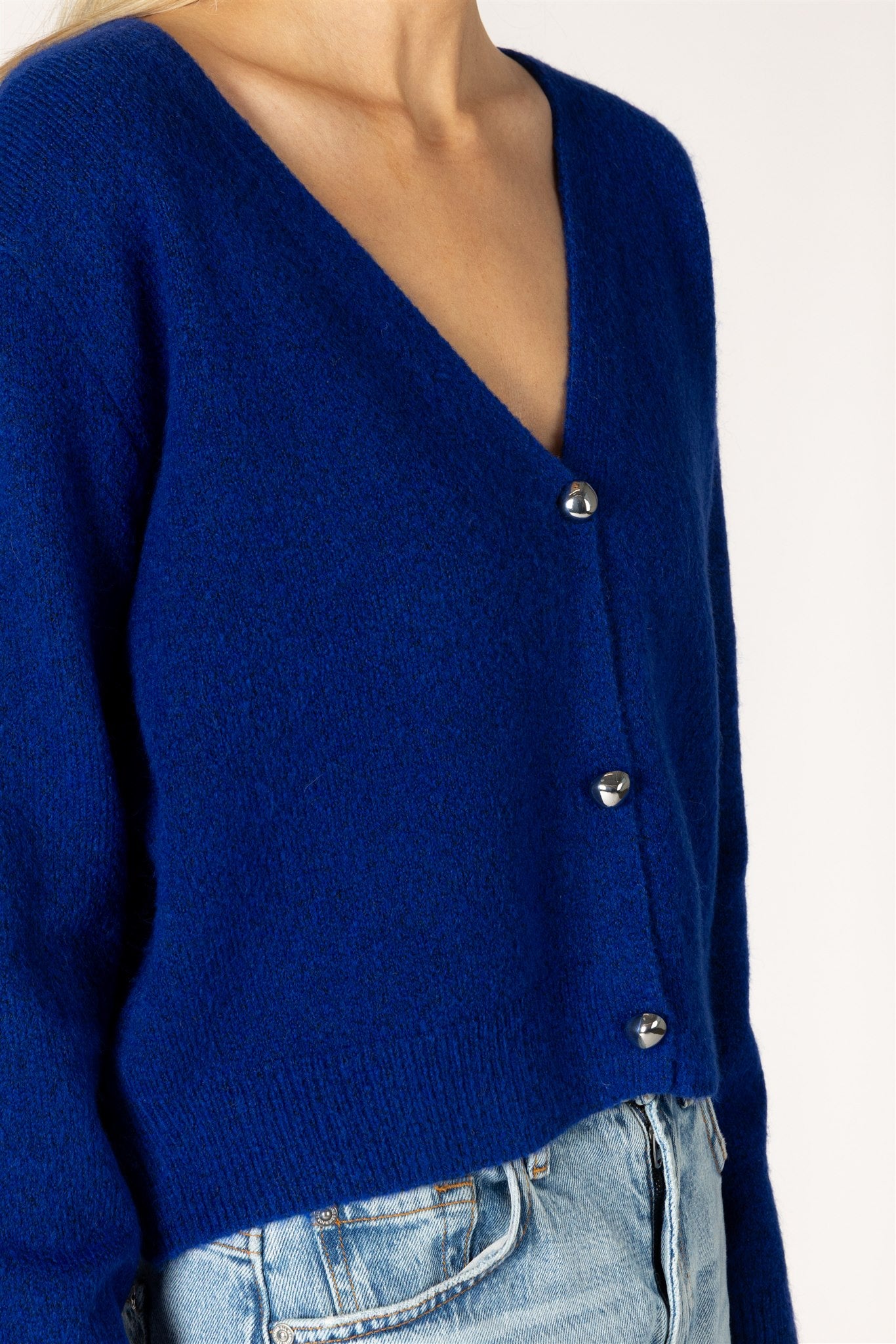 KAILIE CARDIGAN - COBALT