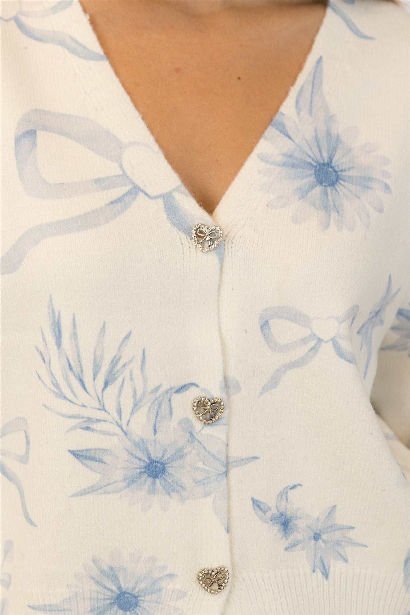 KAILIE BOW CARDIGAN
