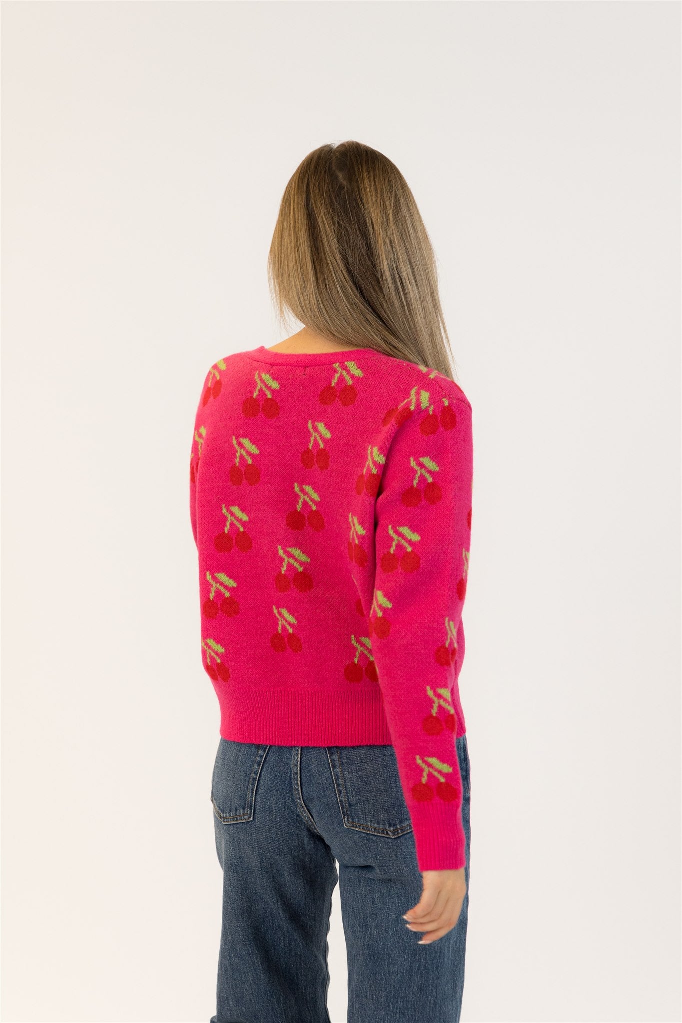 KAILIE CHERRY CARDIGAN