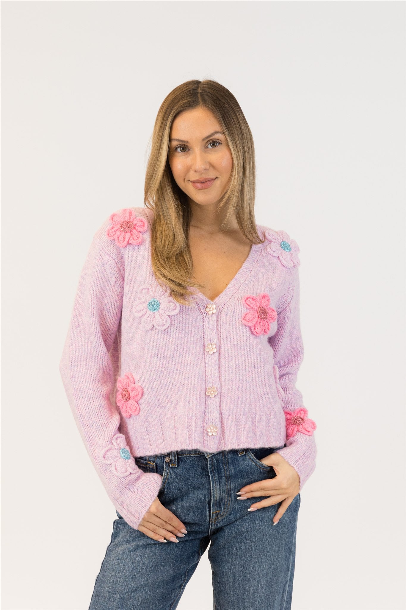 KAILIE FLORAL CARDIGAN