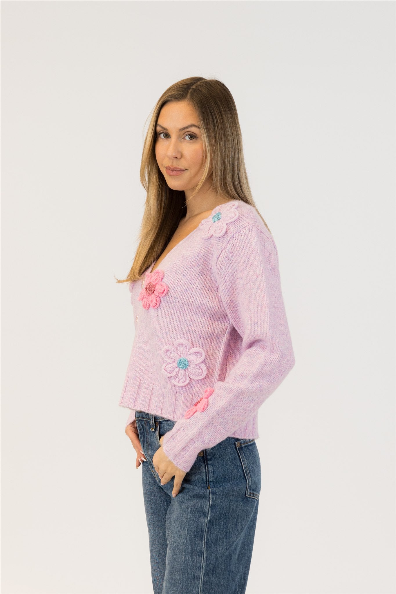 KAILIE FLORAL CARDIGAN