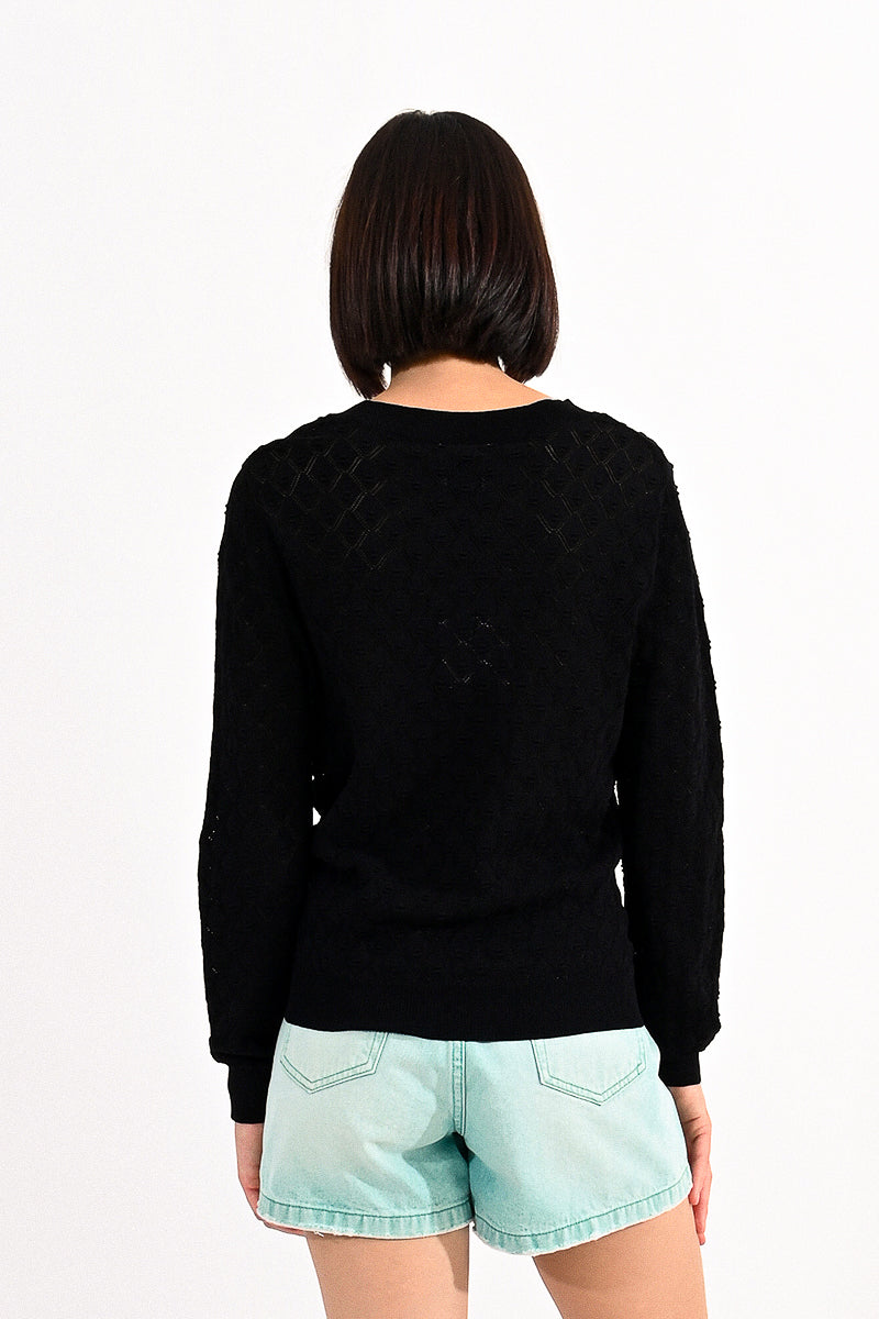 NAPLES SWEATER - BLACK