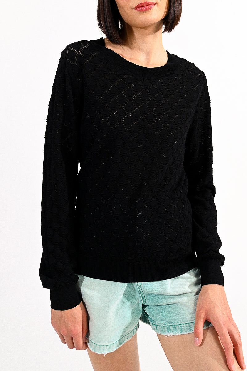 NAPLES SWEATER - BLACK