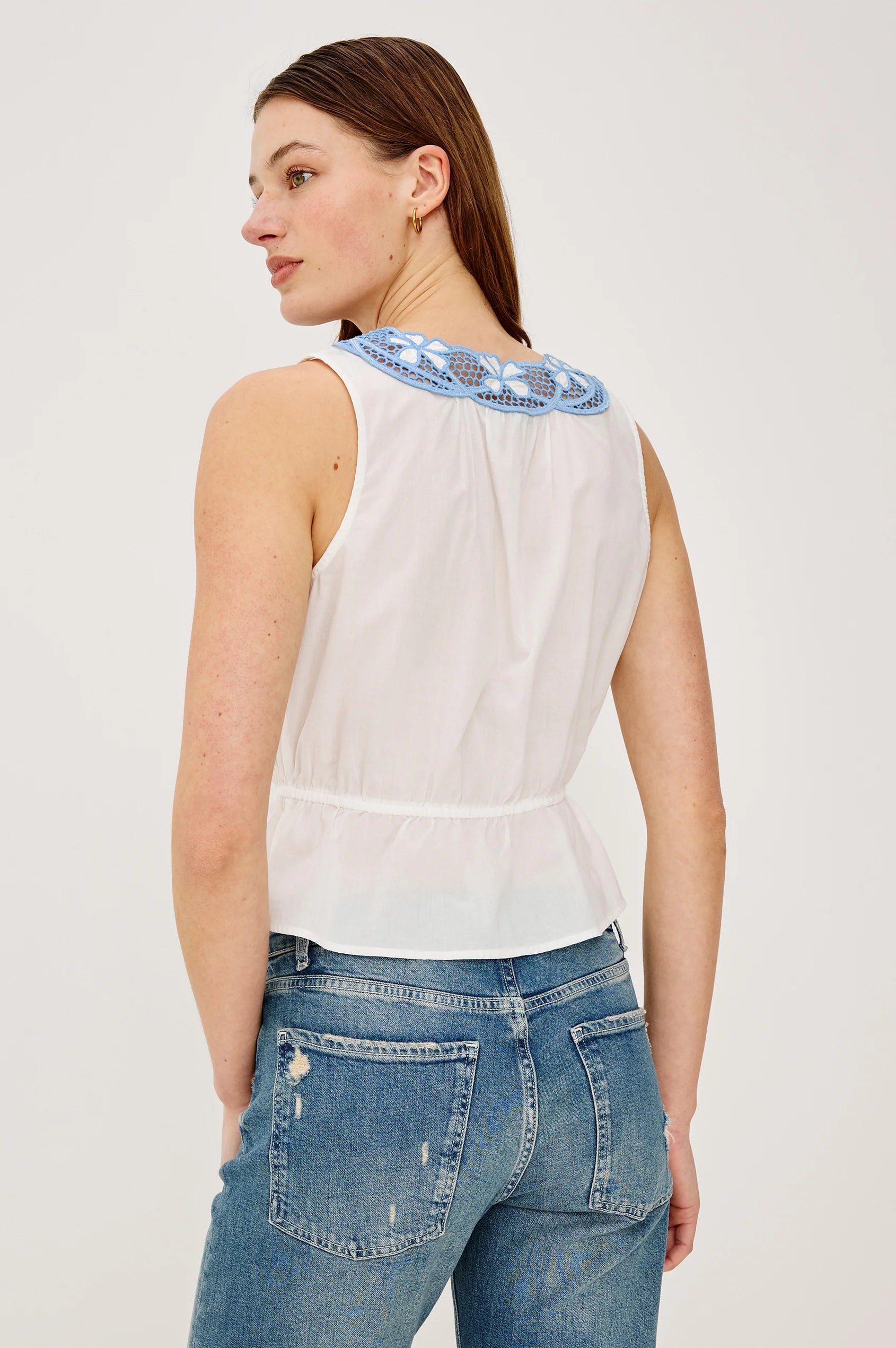 LEILANI TOP - WHITE