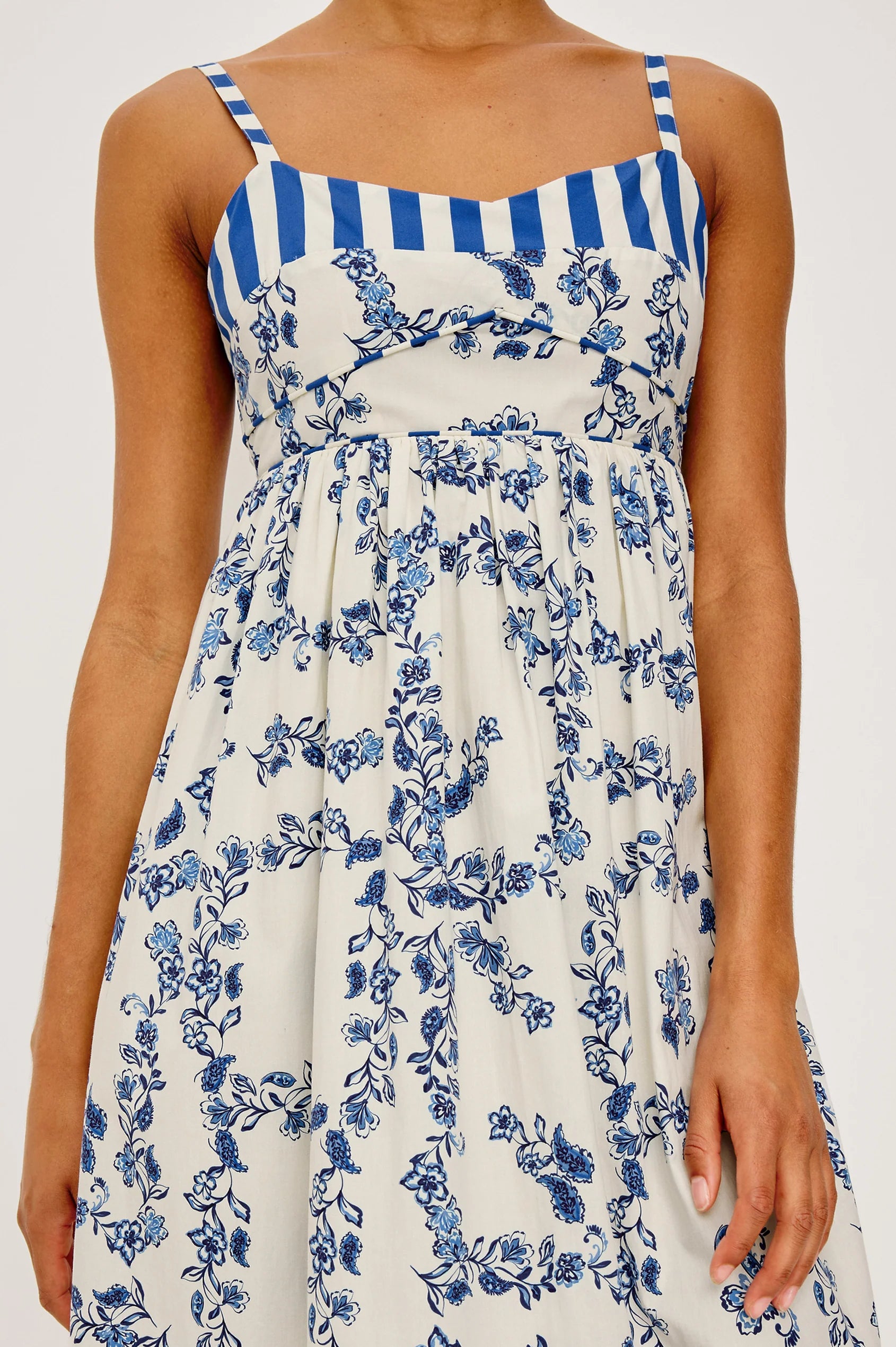 LEXIE DRESS - CERAMIC FLORAL