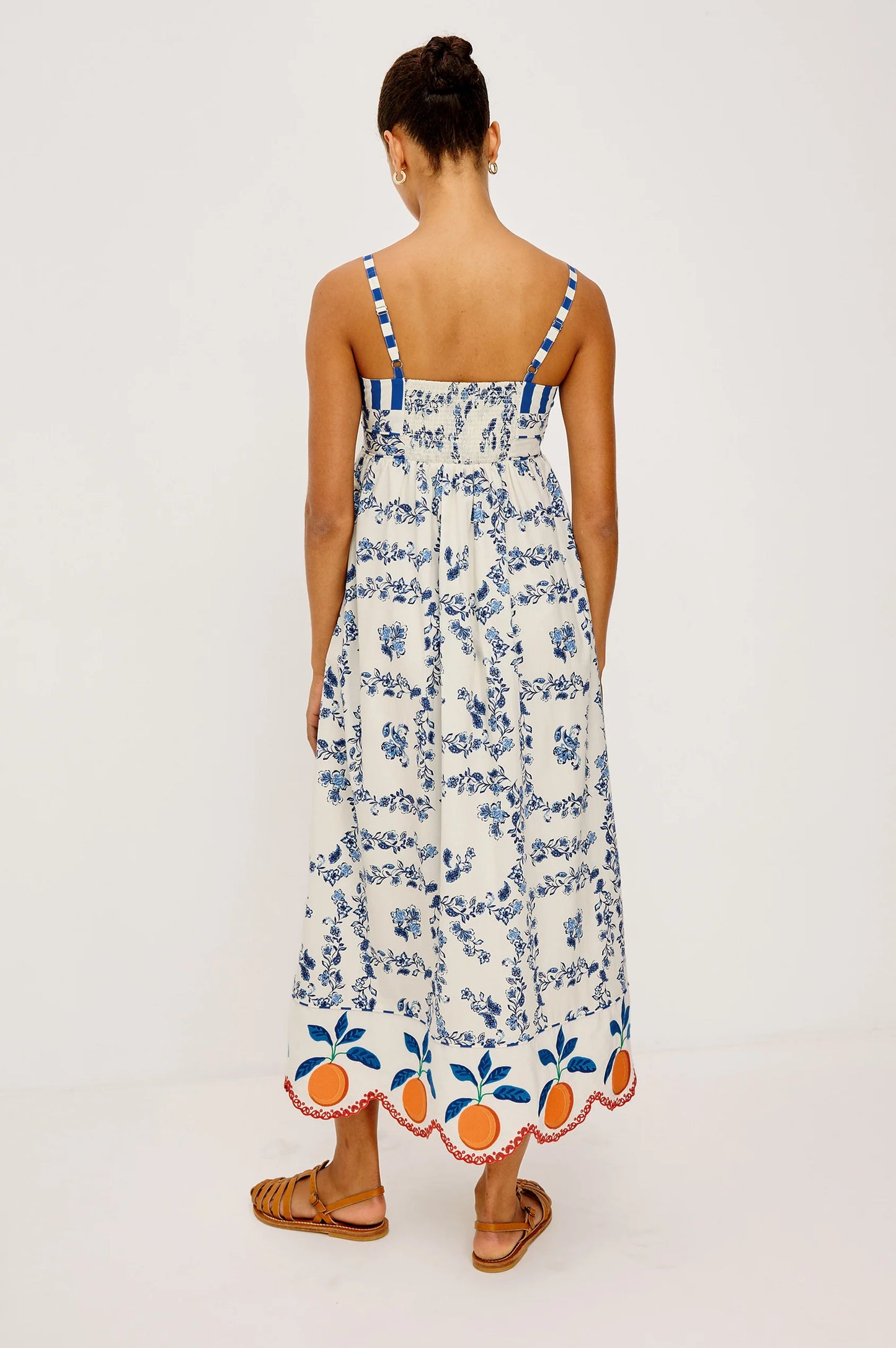 LEXIE DRESS - CERAMIC FLORAL