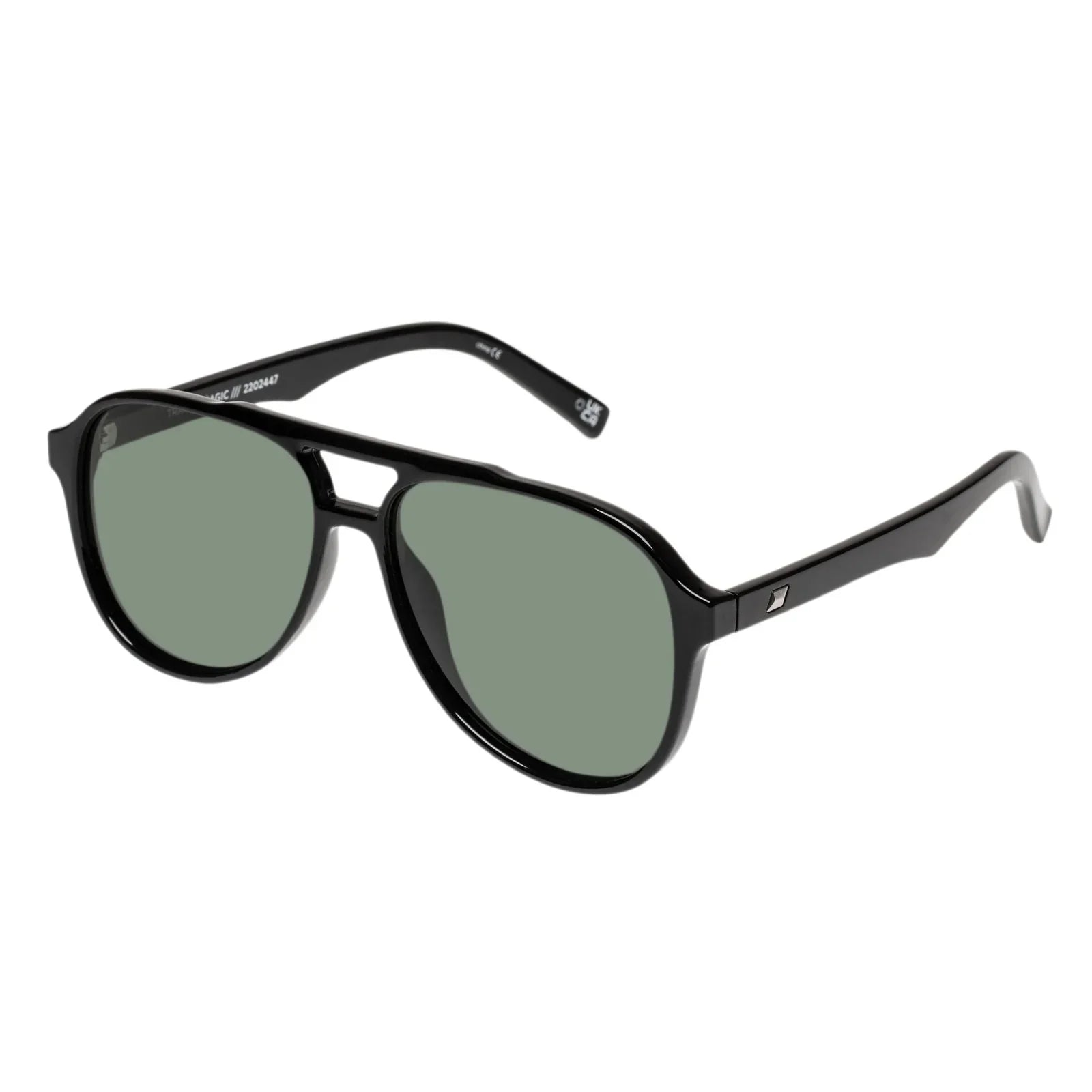 TRAGIC MAGIC SUNGLASSES - BLACK KHAKI POLORIZED