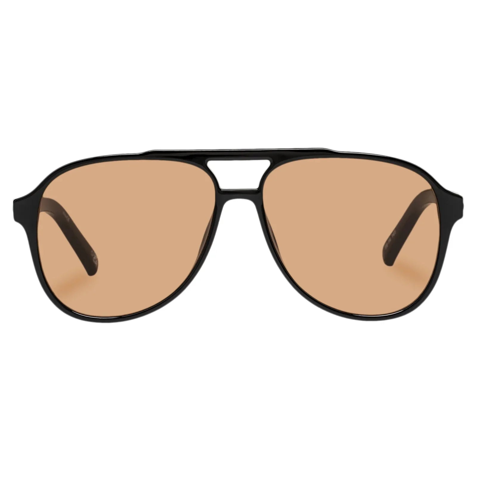 TRAGIC MAGIC SUNGLASSES - BLACK TAN TINT