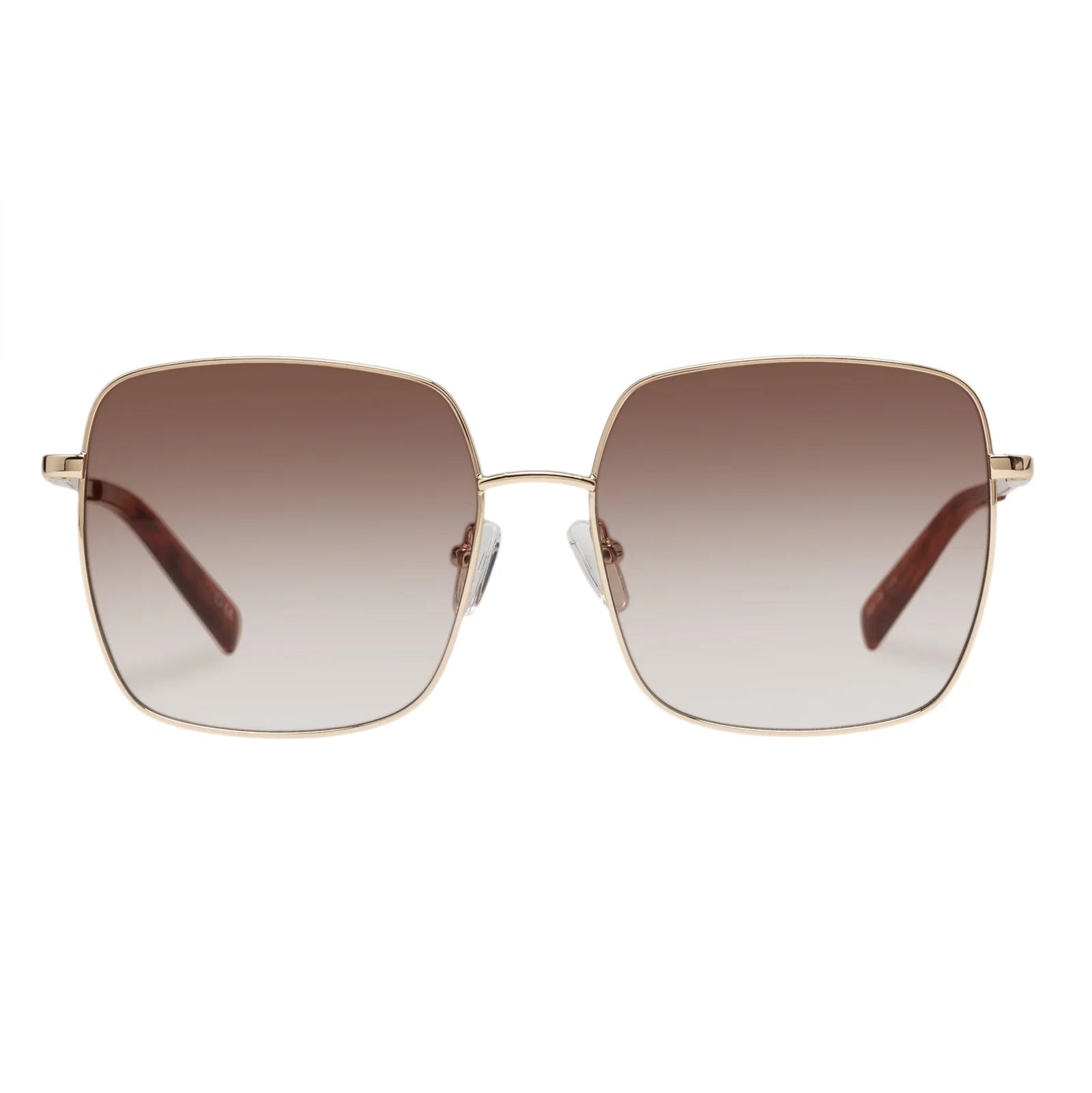 THE CHERISHED SUNGLASSES - GOLD TAN GRAD