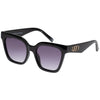 STAR GLOW SUNGLASSES - BLACK SMOKE