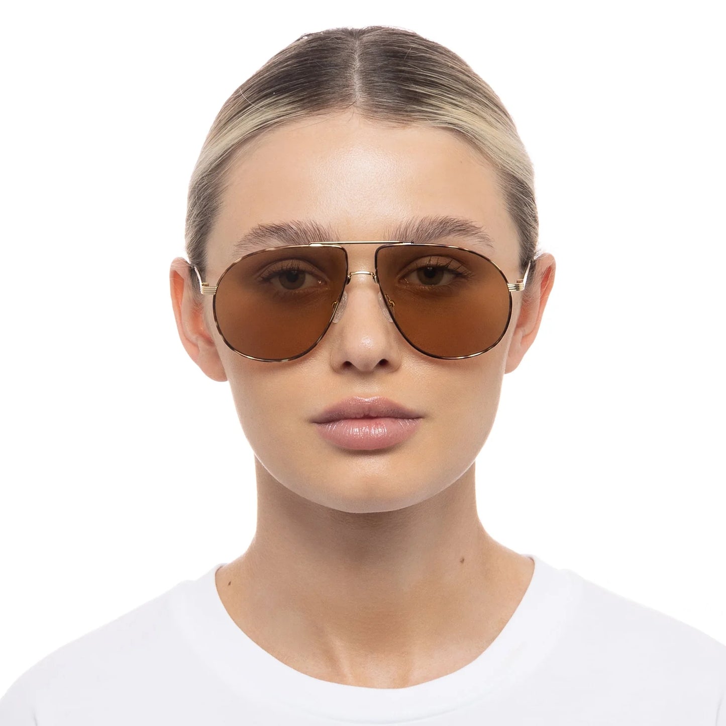 SCHMALTZY SUNGLASSES - BRIGHT GOLD/TORT