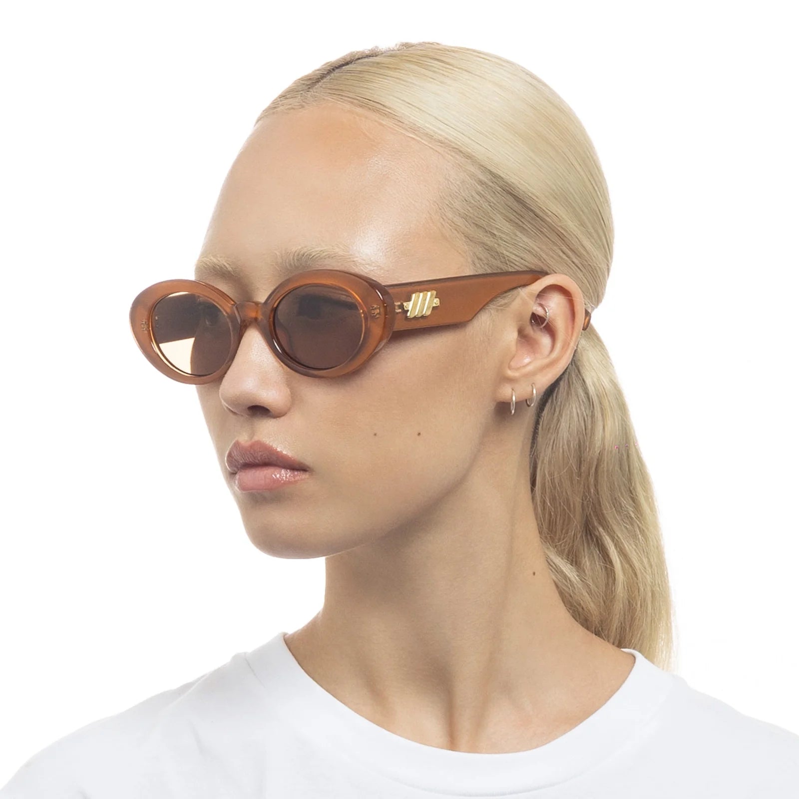 NOUVEAU VIE SUNGLASSES - CARAMEL