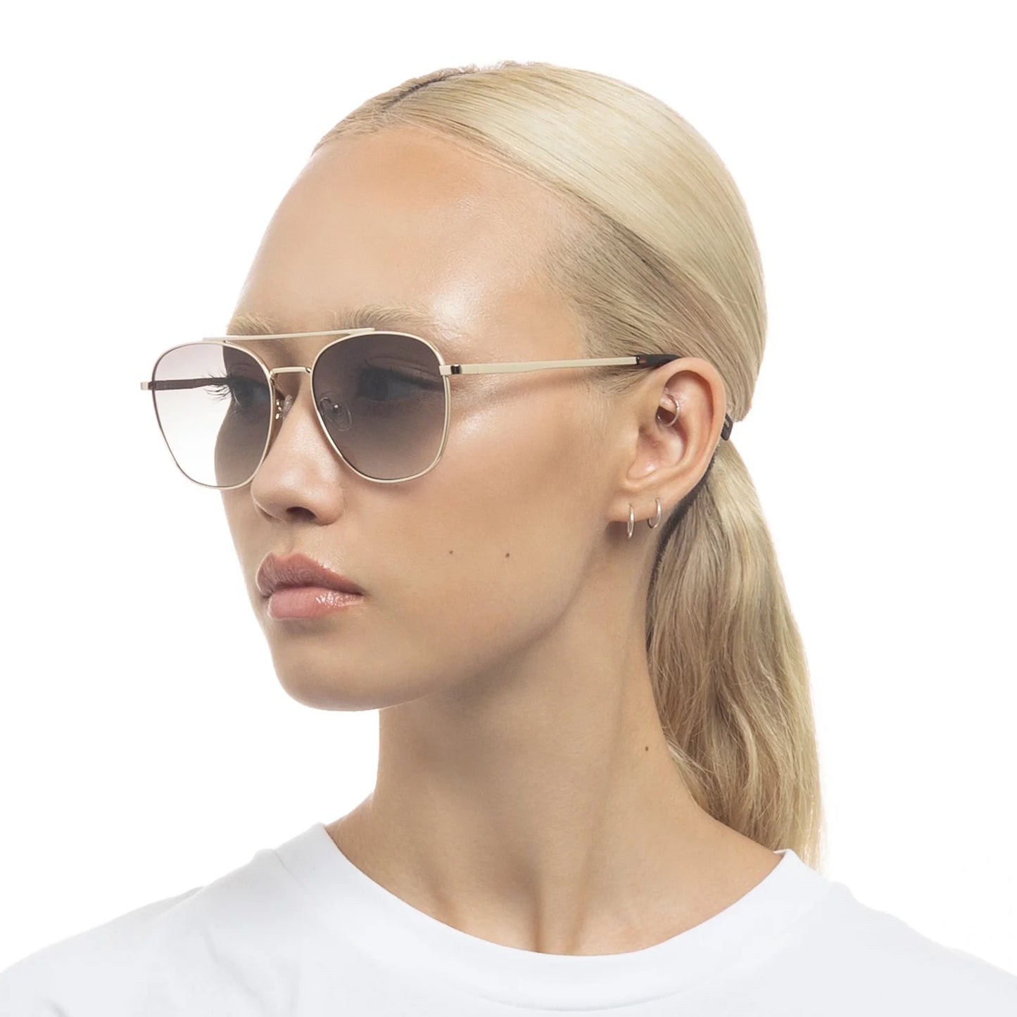 METAPHOR SUNGLASSES - GOLD KHAKI GRAD