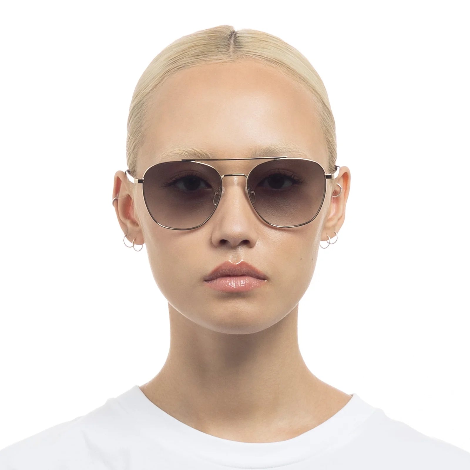 METAPHOR SUNGLASSES - GOLD KHAKI GRAD