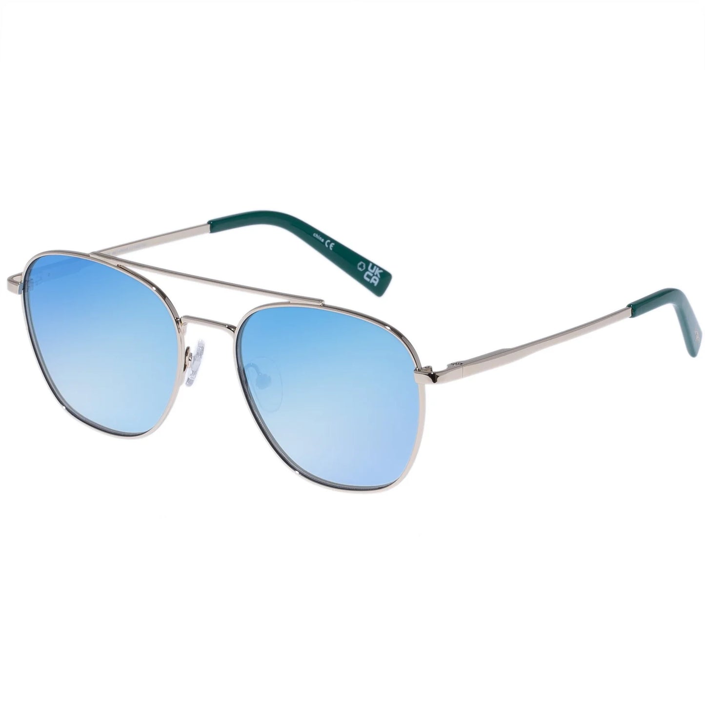 METAPHOR SUNGLASSES -  GOLD BLUE MIRROR