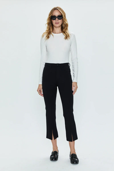 LENNON HIGH RISE CROP BOOT PANT - NIGHT OUT