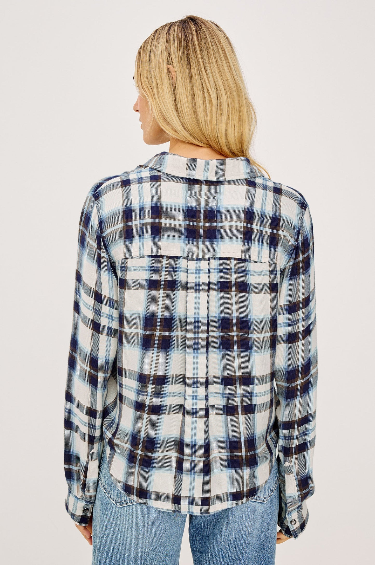 MALIN SHIRT - ECRU MIDNIGHT