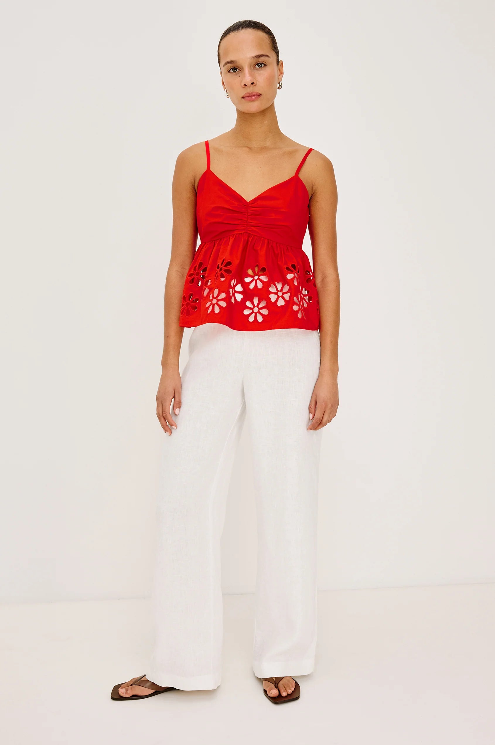 MERU TOP - SCARLET