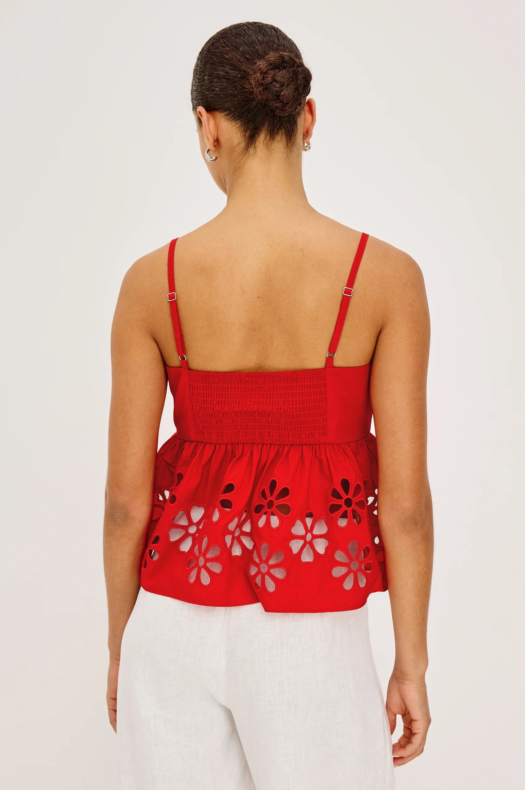 MERU TOP - SCARLET