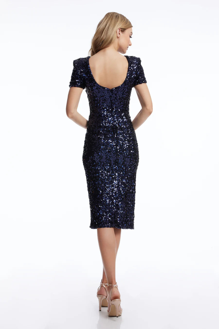 NATASHA DRESS - MIDNIGHT BLUE