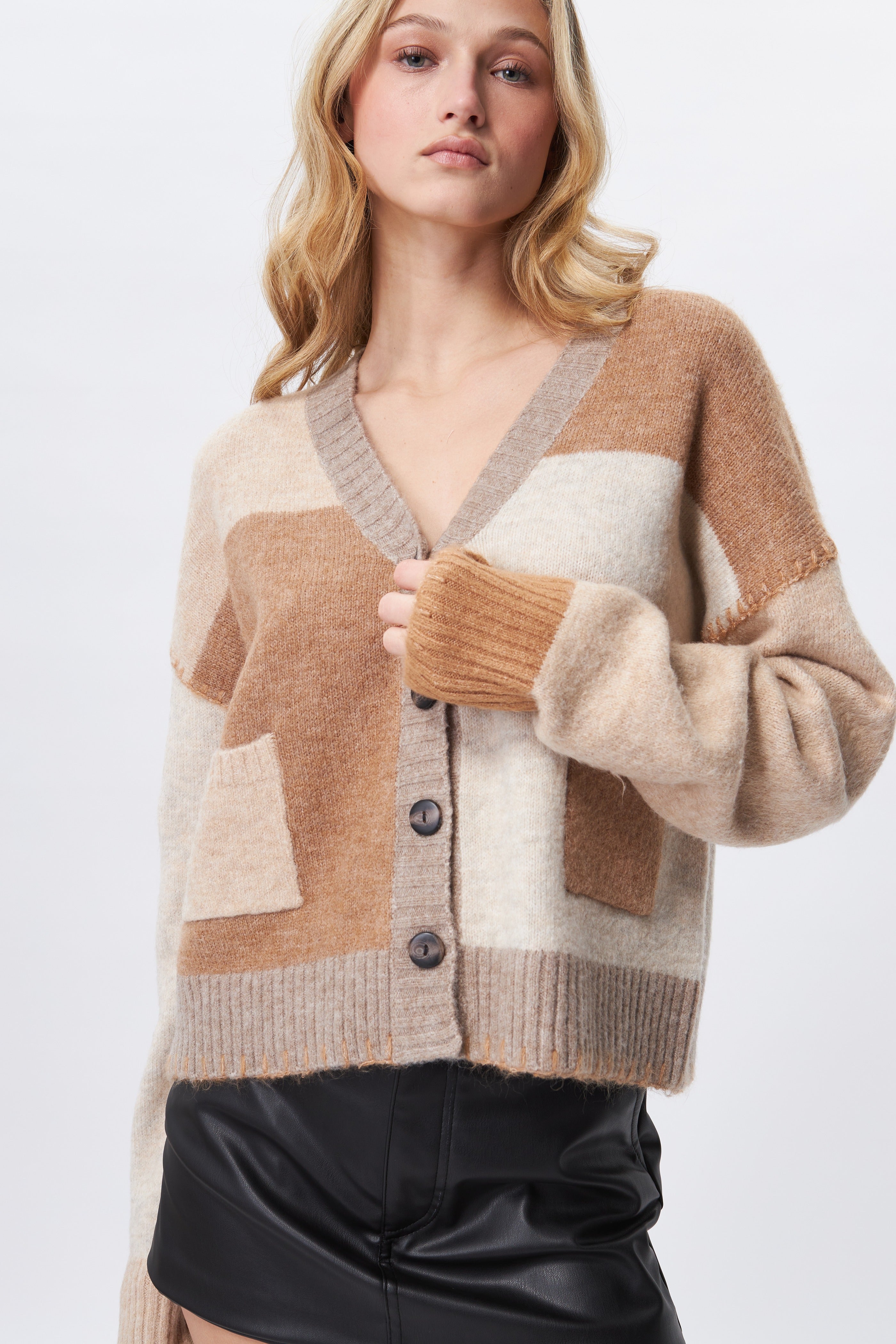 OAKLEY CARDIGAN - AU LAIT