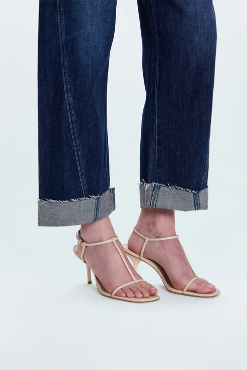 KACEY MID RISE CUFFED BOYFRIEND JEAN - CULTIVATE