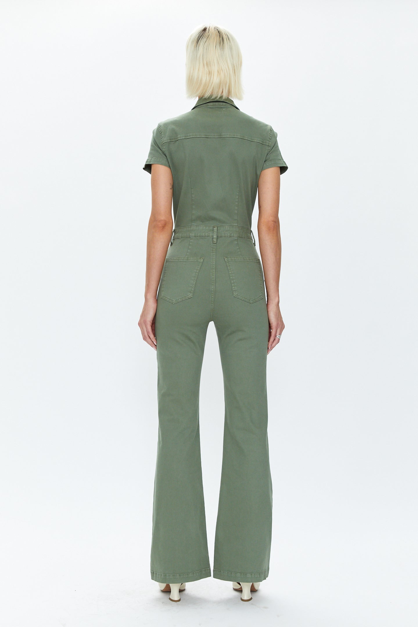 MARTINA FLARE JUMPSUIT - COLONEL (ONLINE ONLY)