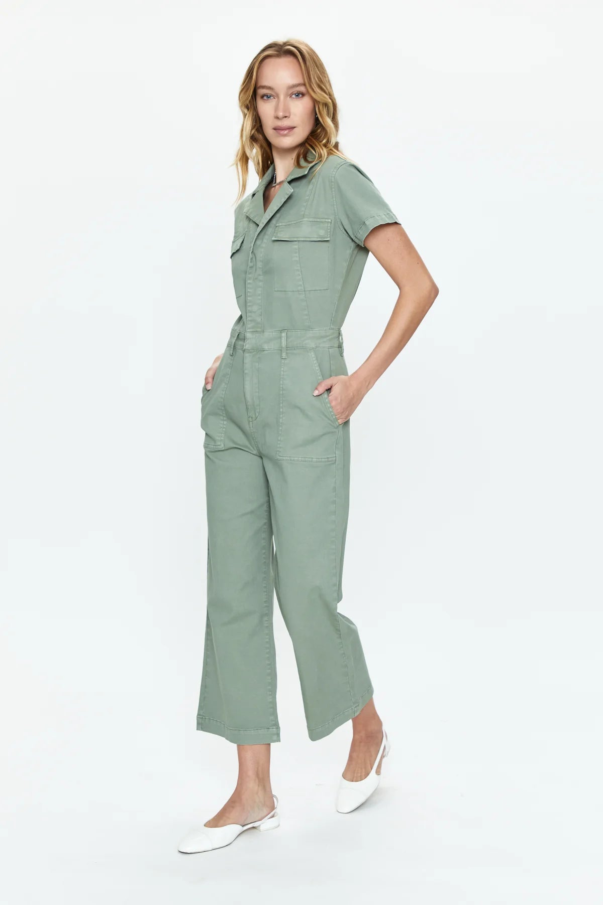 MAKENNA JUMPSUIT - CALVARY OLIVE