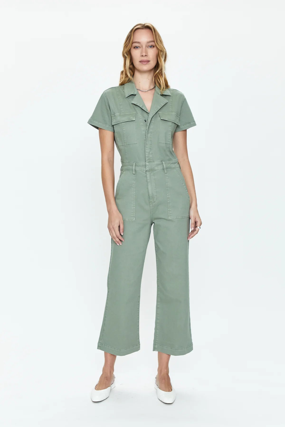 MAKENNA JUMPSUIT - CALVARY OLIVE