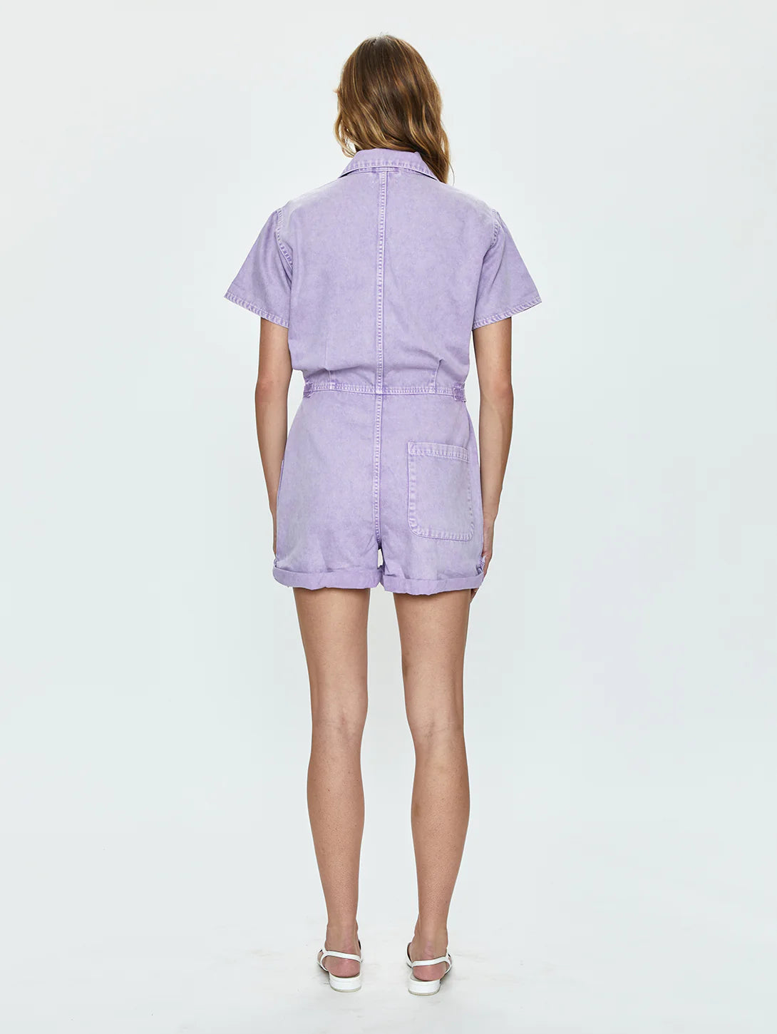 PARKER ROMPER - PURPLE AMETHYST